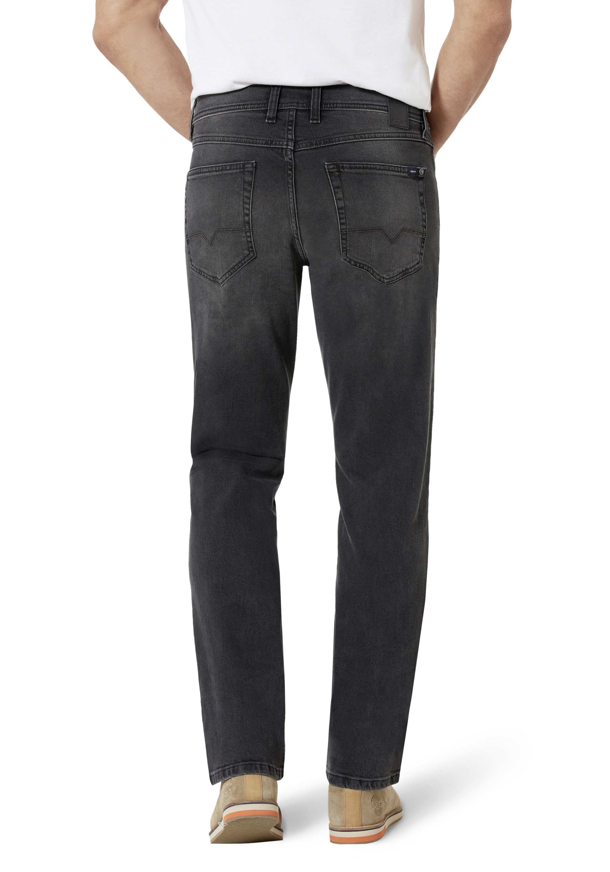 Stooker Men 5-Pocket-Hose »Frisco Denim Straight Fit Men«, Straight Fit Casual Clean Wash Twill Coloured Comfort Flex! für Herren