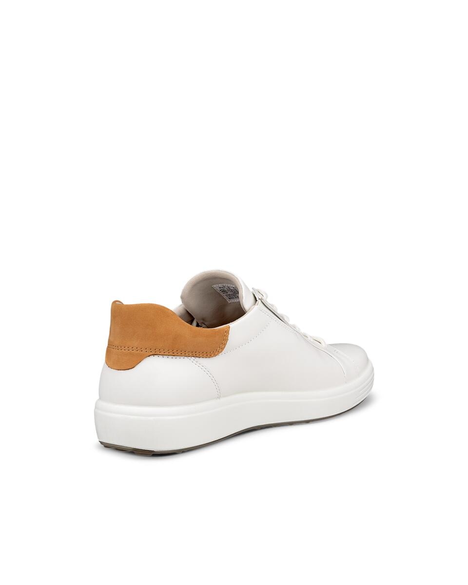 Ecco Sneaker »ECCO Soft 7 M«, Freizeitschuh, Halbschuh, Schnürschuh mit heller Laufsohle