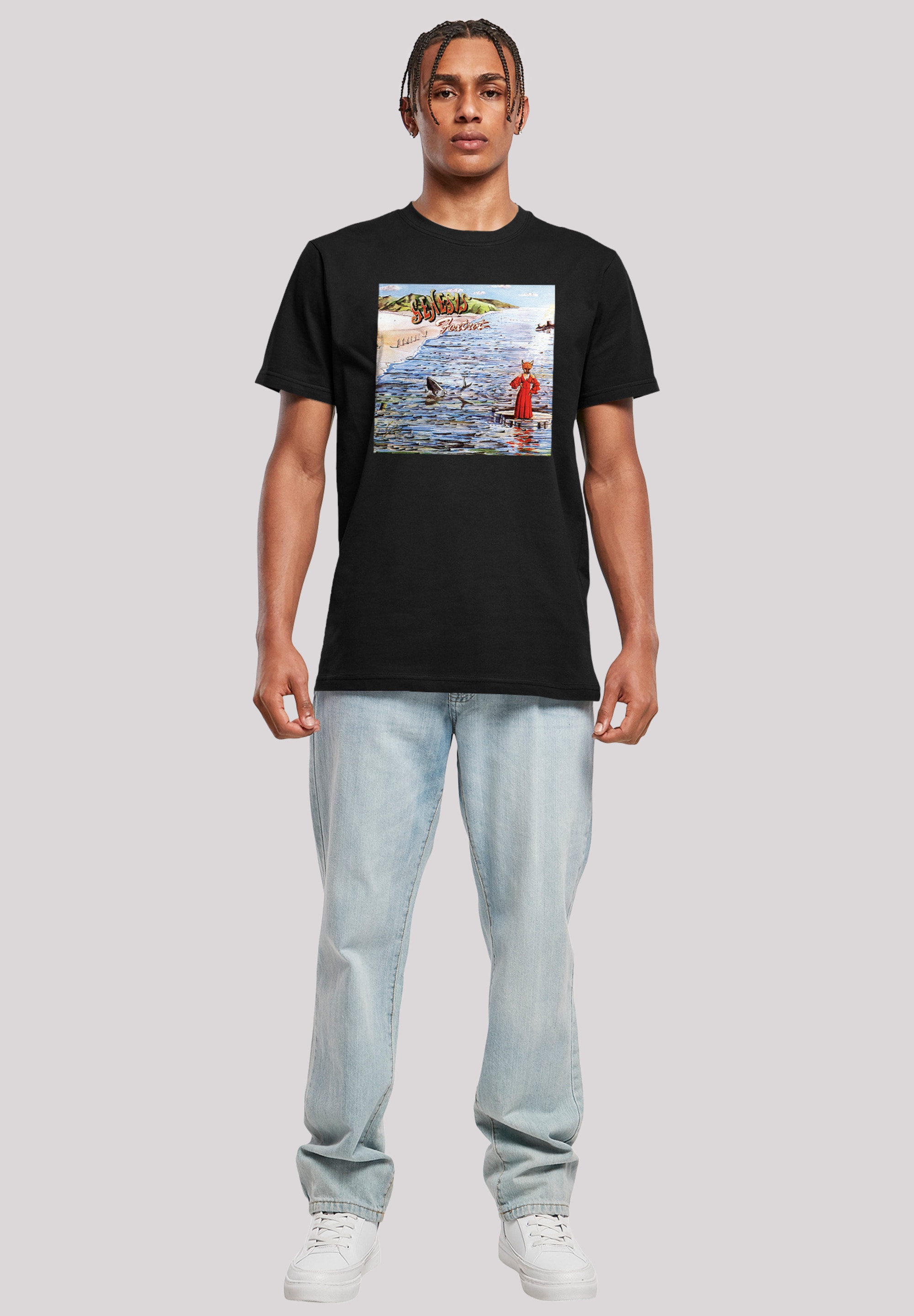 F4NT4STIC T-Shirt »Genesis Foxtrot Album Cover«, Herren,Premium Merch,Regular-Fit,Basic,Bandshirt