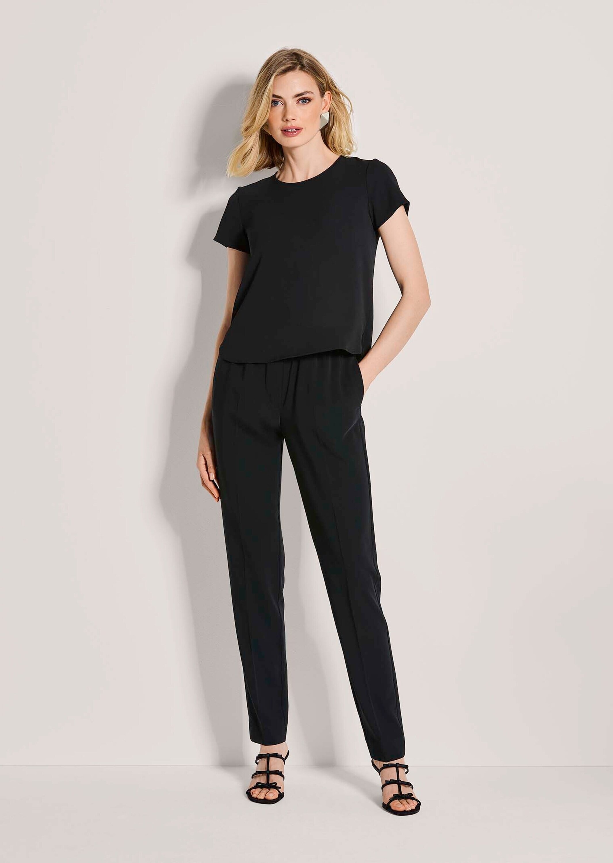 MADELEINE Shirtbluse "Blusenshirt Sommerbluse mit Reißverschluss" Reißversc günstig online kaufen