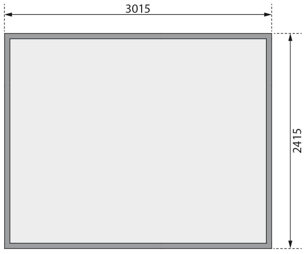 Karibu Gartenhaus »Carlberg 5«