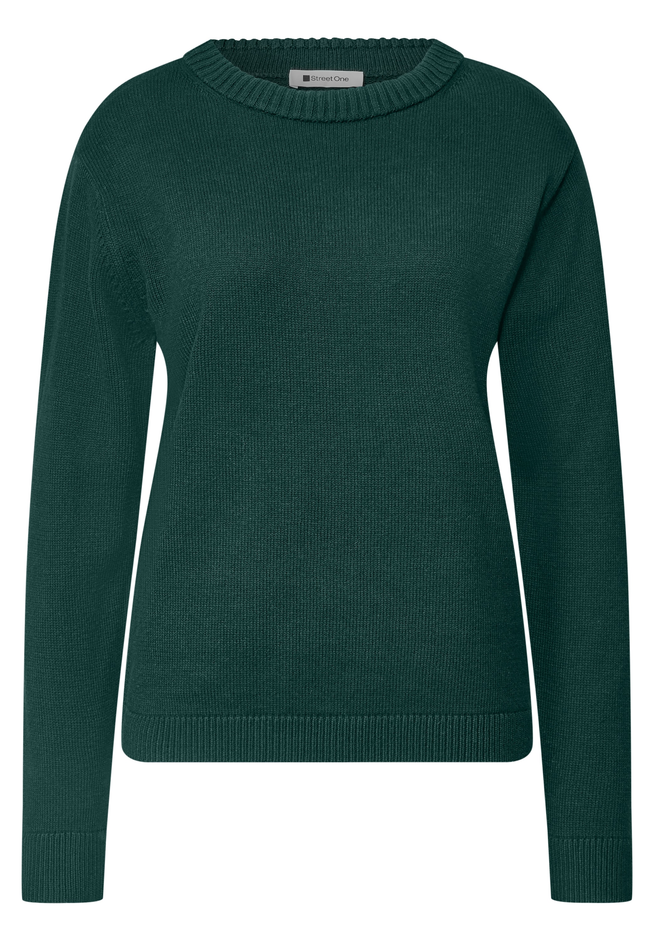 STREET ONE Strickpullover mit U-Boot-Ausschnitt