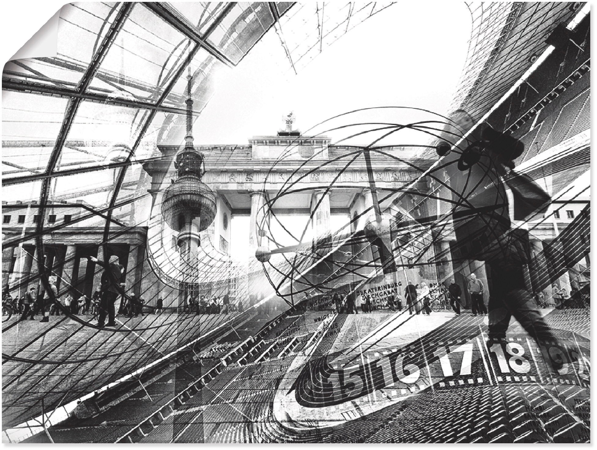 Artland Paveikslas »Berlin Skyline I« Deutschl...