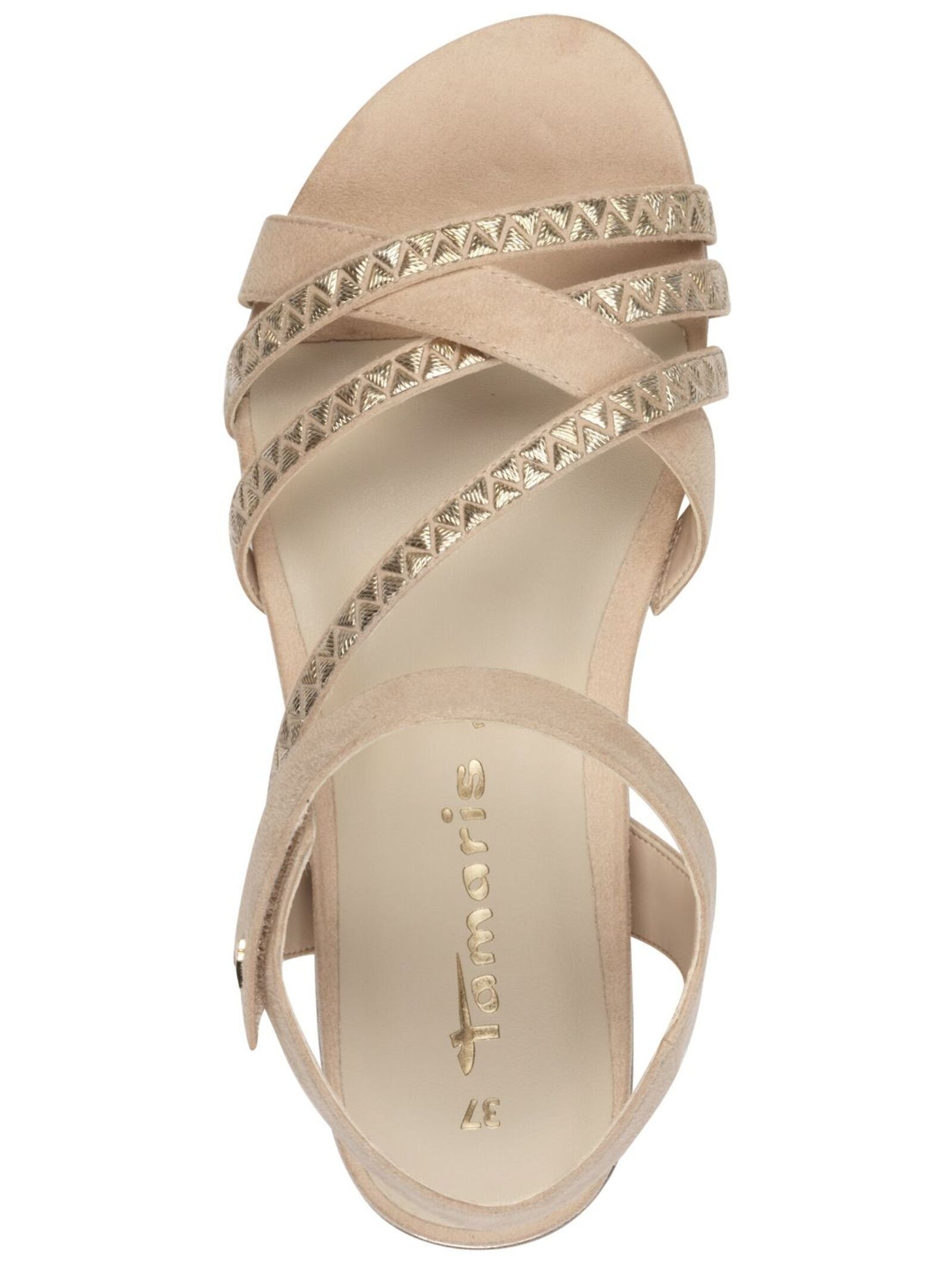 Tamaris Riemchensandale »Tamaris Sandalen Textil«