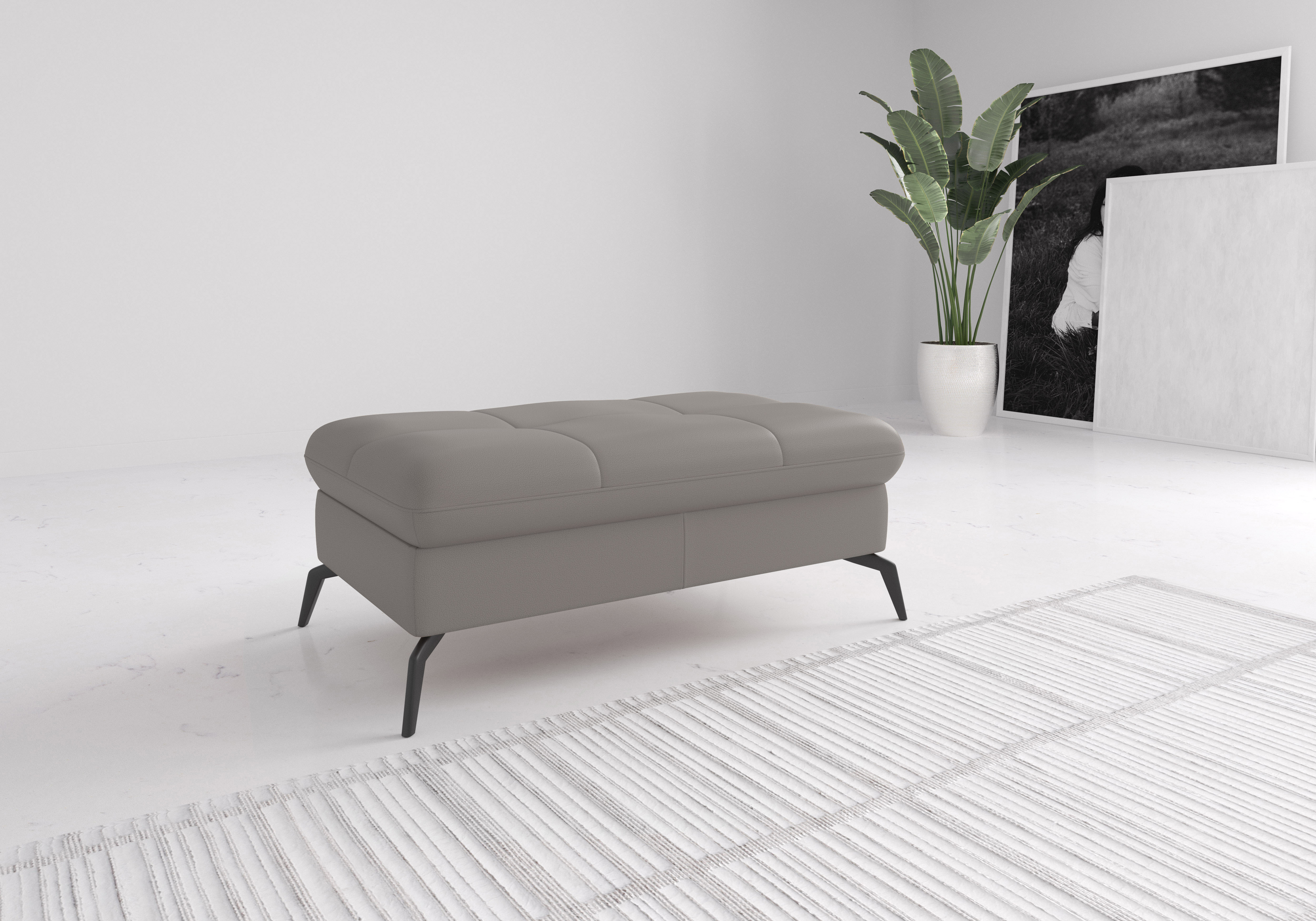 sit&more Polsterhocker "Amica" mit Stauraum