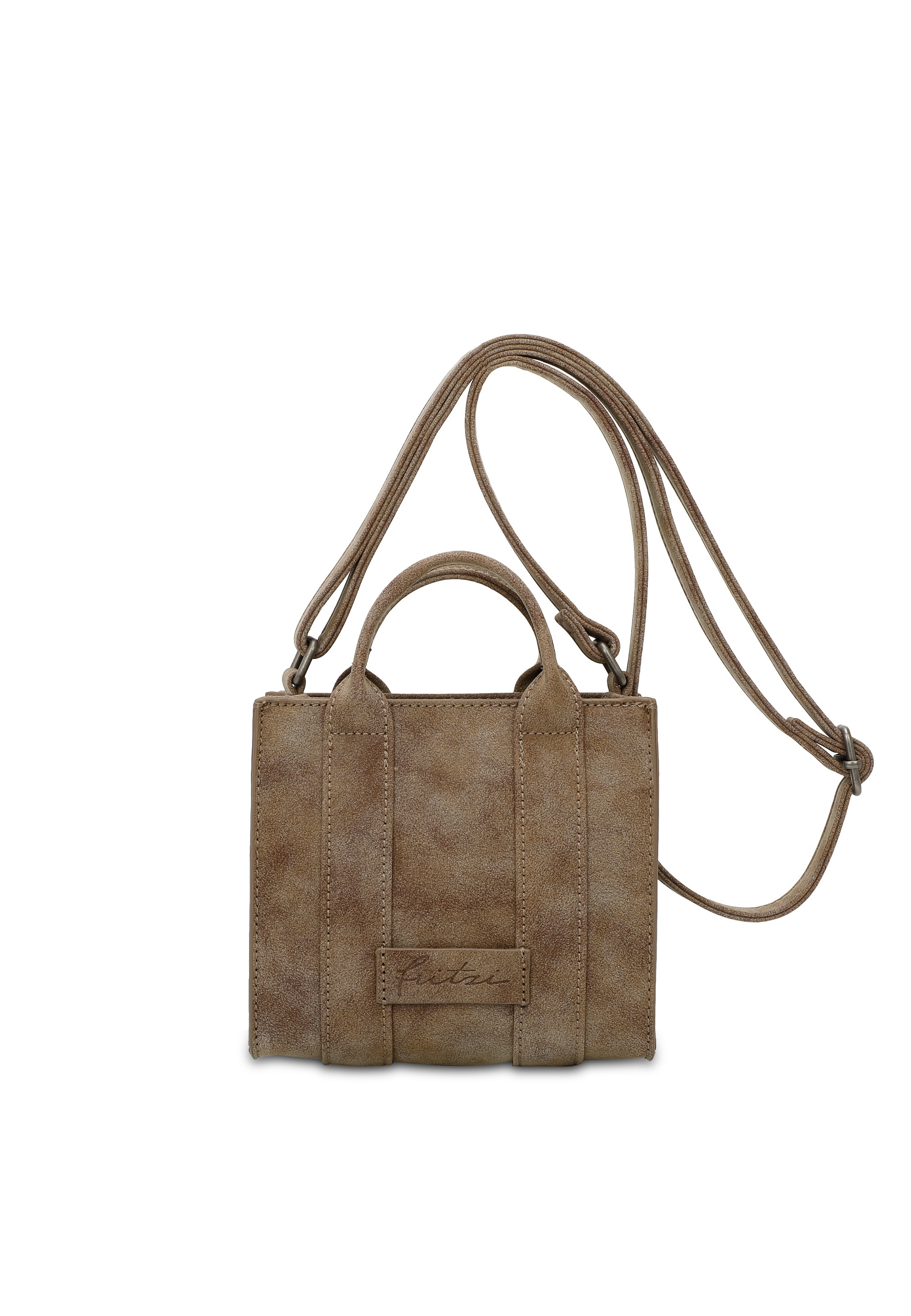 Fritzi Aus Preussen Mini Sac Bandoulière Wiesn - Édition Limitée, Noir, Avec Cœur En Pain D'épice, Vegan