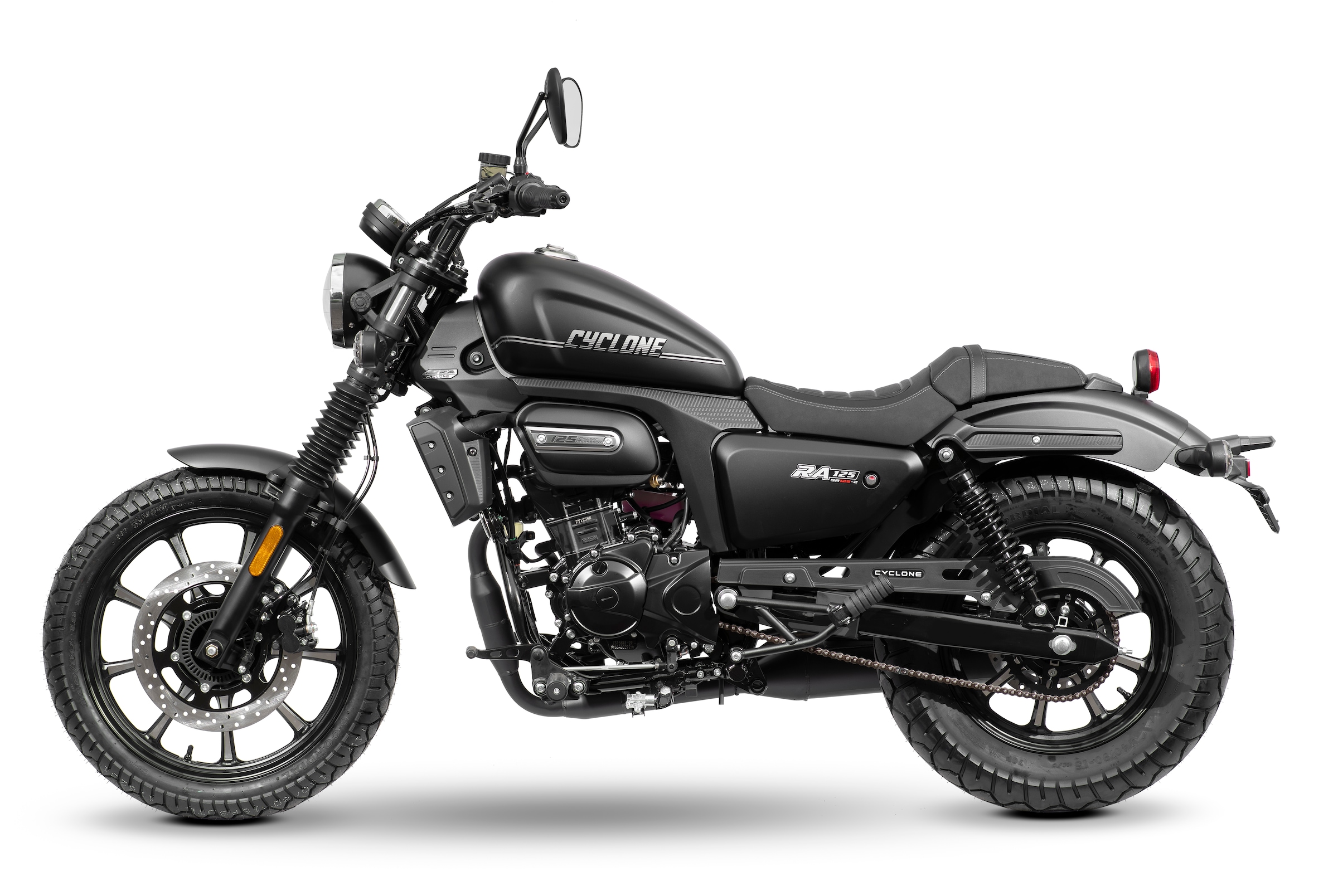 Cyclone Motorrad »RA125 Plus, 125, E5+, Cruiser« 124 cm³ 99 km/h Euro 5+ 15 11 kW, 15 PS, ABS, 125er Chopper, digitales Cockpit
