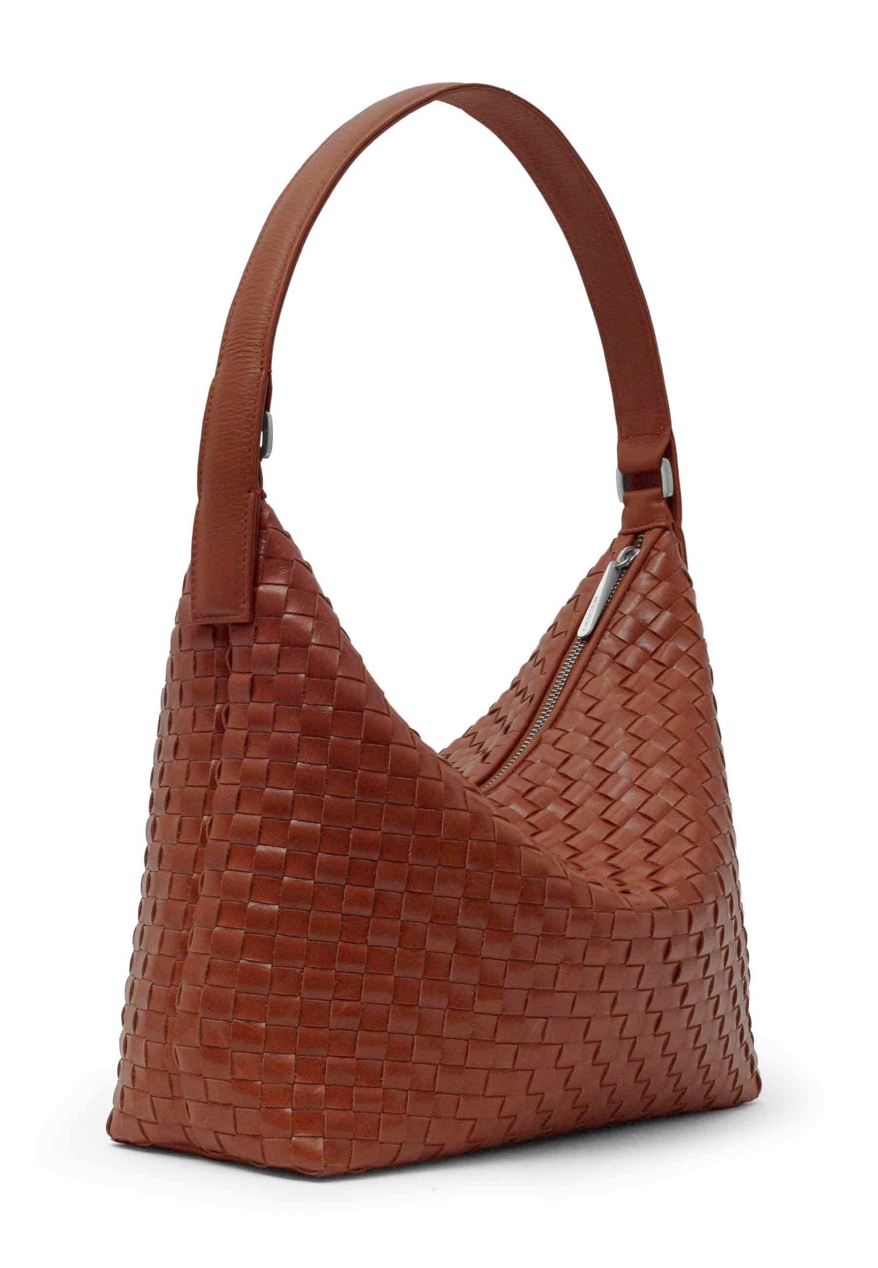 GRETCHEN Schultertasche »Chess Hobo Two«, aus geflochtenem Leder