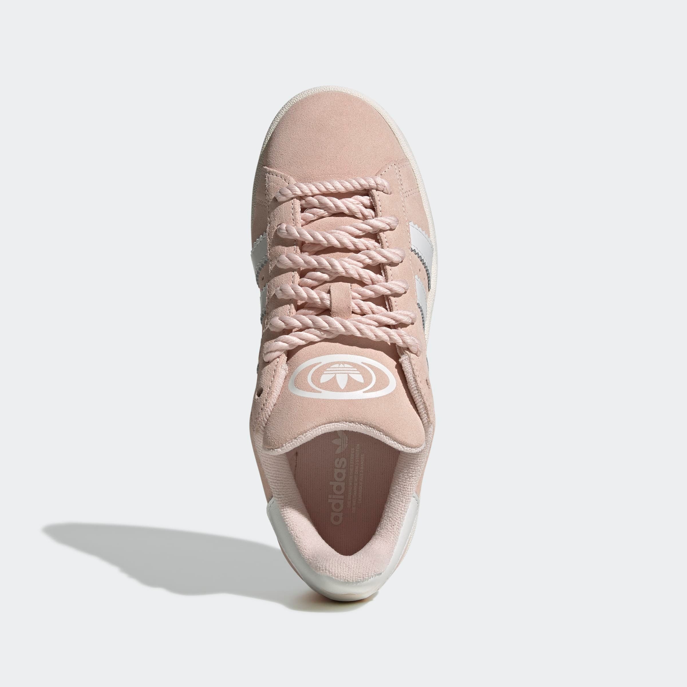 Sneaker ADIDAS ORIGINALS "CAMPUS 00S", Damen, Gr. 39, weiß (wonder quartz, core weiß, gum 3), Leder, Schuhe Sneaker 3