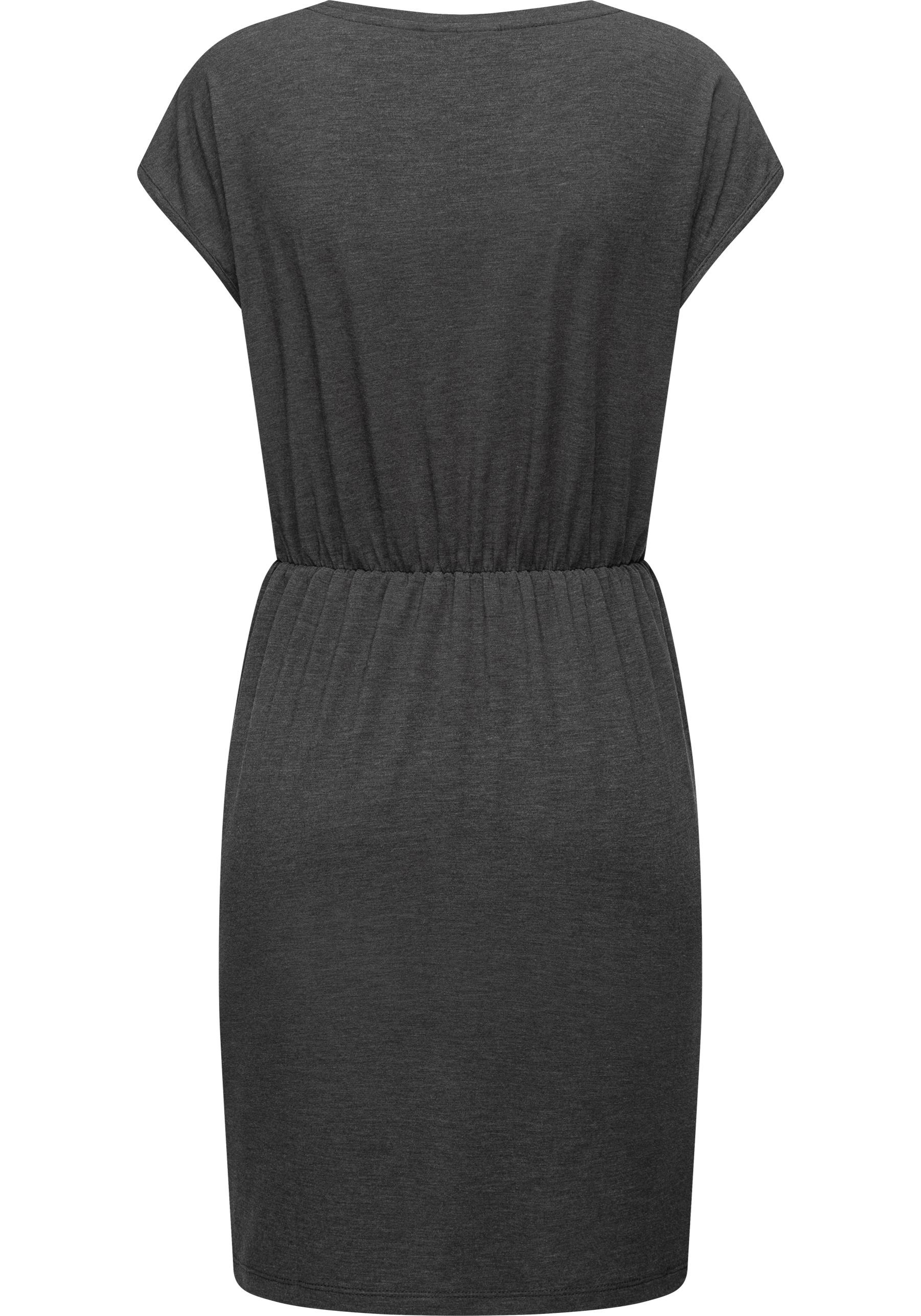 Ragwear Jerseykleid »Copr«, Stylisches Shirtkleid mit Raffungen