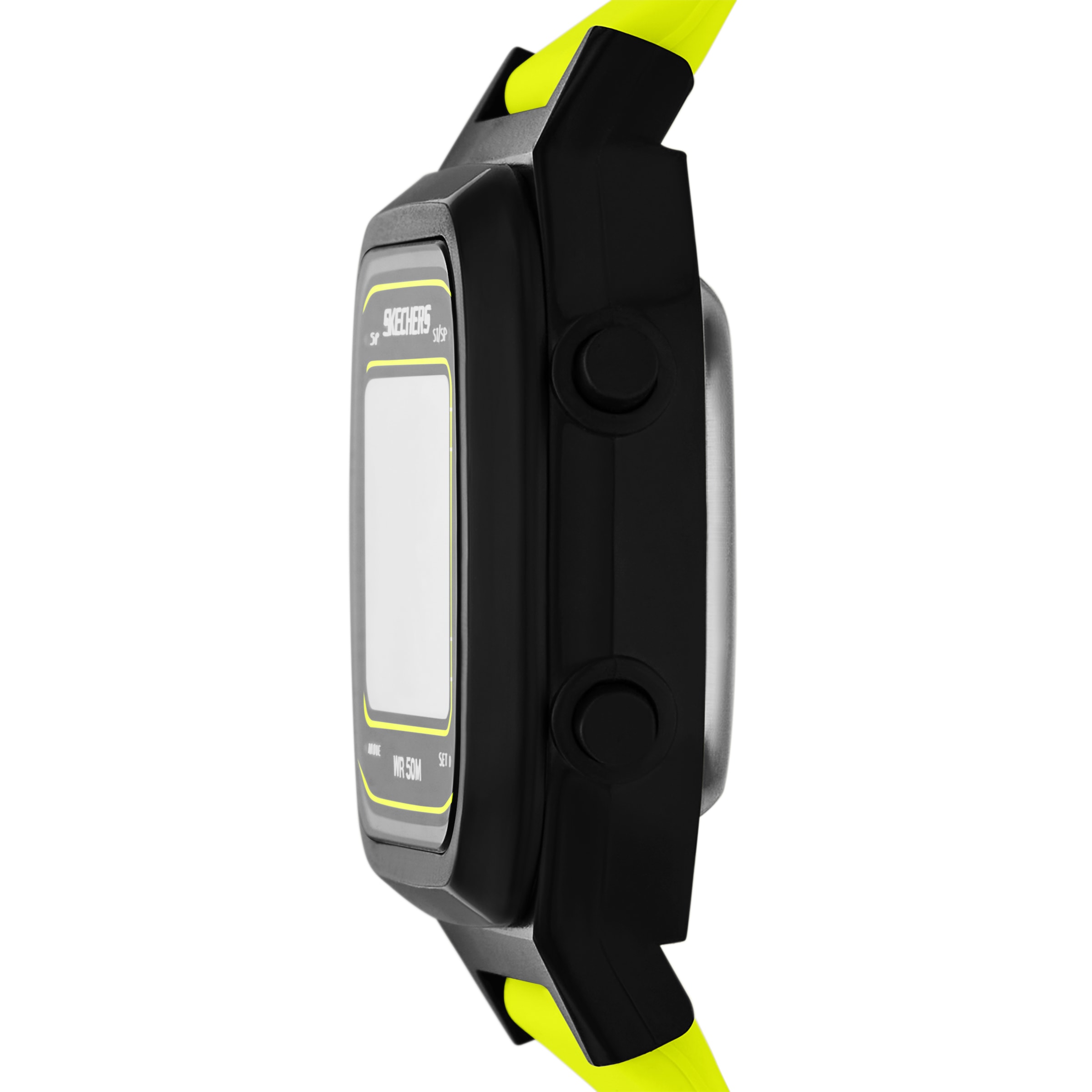 Skechers Chronograph »FISKE« Quarzuhr, Armbanduhr, Herrenuhr, Silikonarmband, digital, Tag