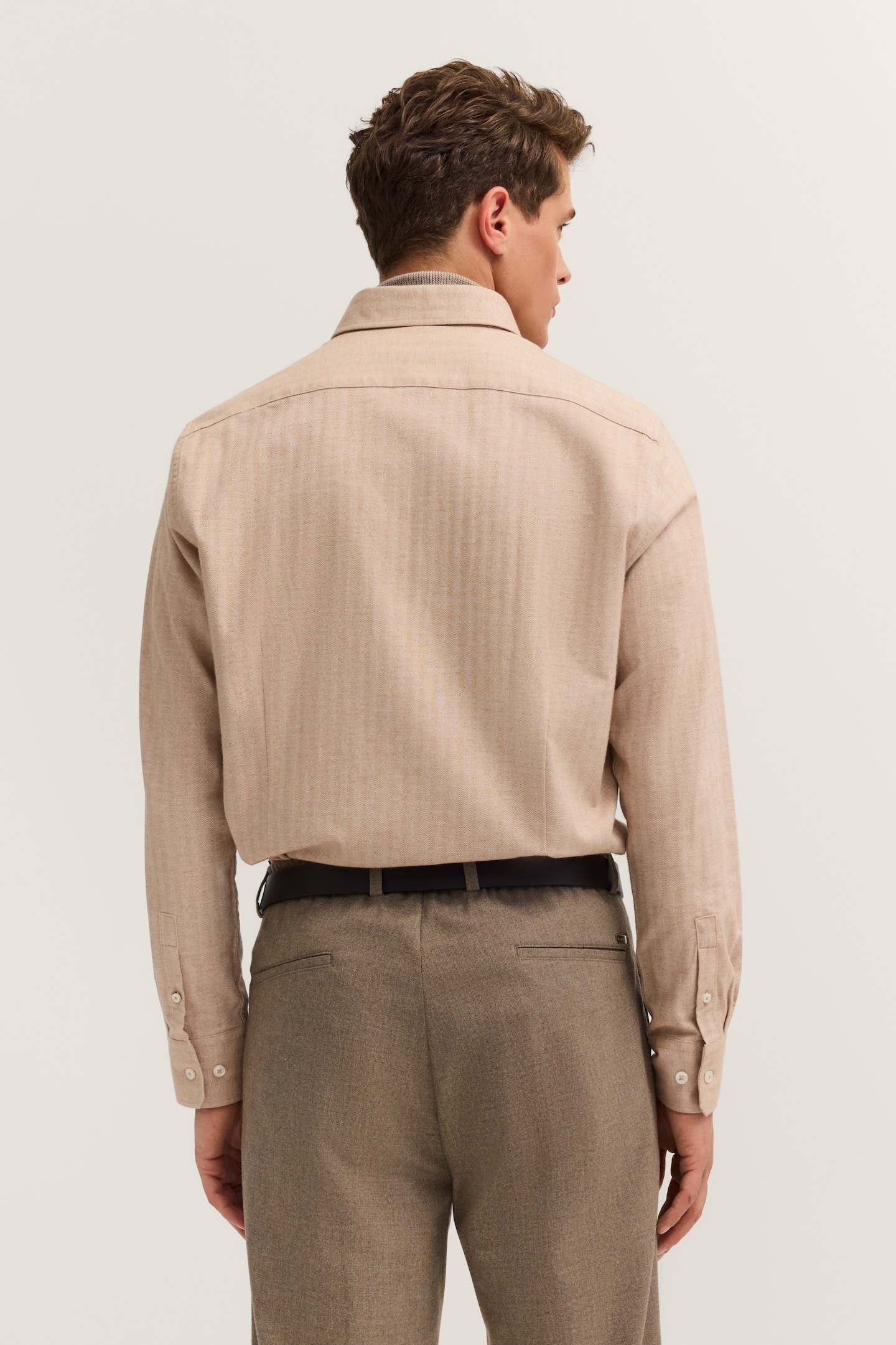bugatti Langarmhemd »Soft Cotton«, im Modern Fit mit Button-Down Kragen