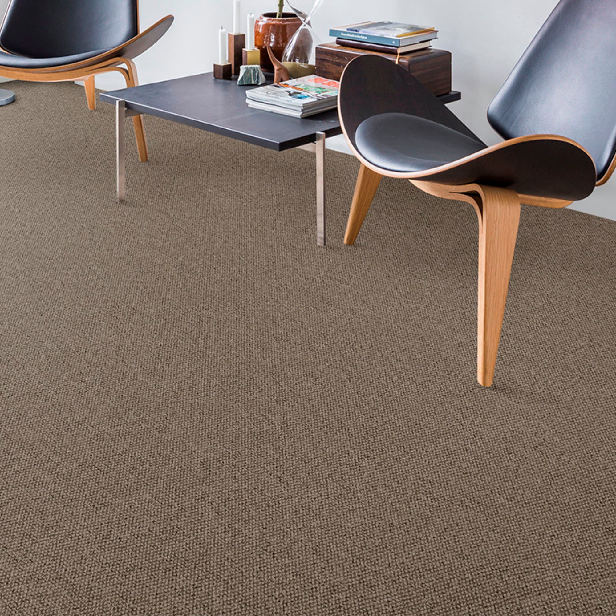 ANDIAMO Teppichboden "Tulsa, Schlinge, Made in Belgium", B : 500cm 1 Stk., 6mm, L: 450cm, beige, Schlafzimmer, Teppiche, meliert, Breite 400 cm oder