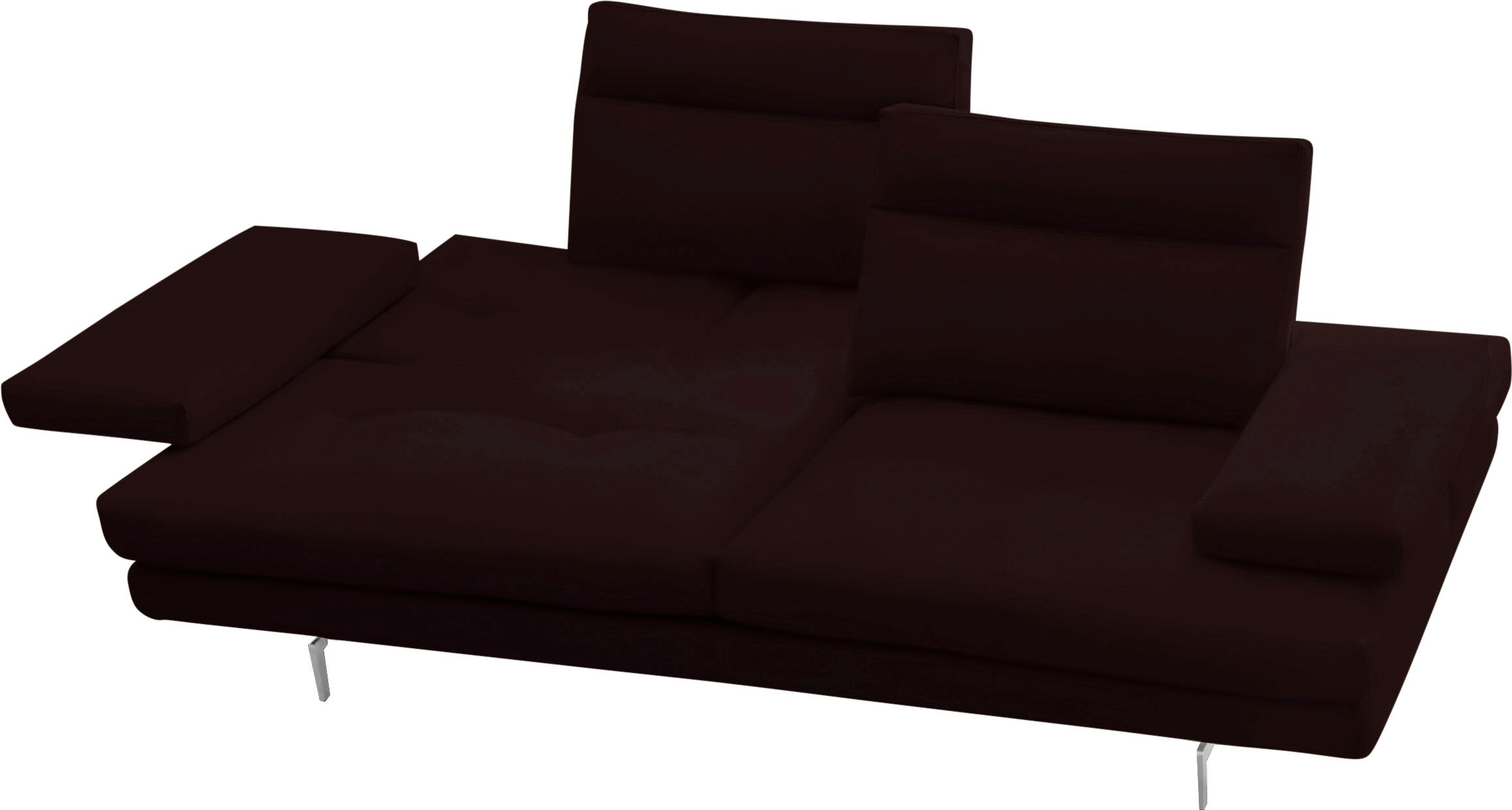 Thumbnail - CALIA ITALIA 3-Sitzer "Toby Wing, Designsofa mit hohem Sitzkomfort, bequem und elegant", inklusive Sitztiefenverstellung...