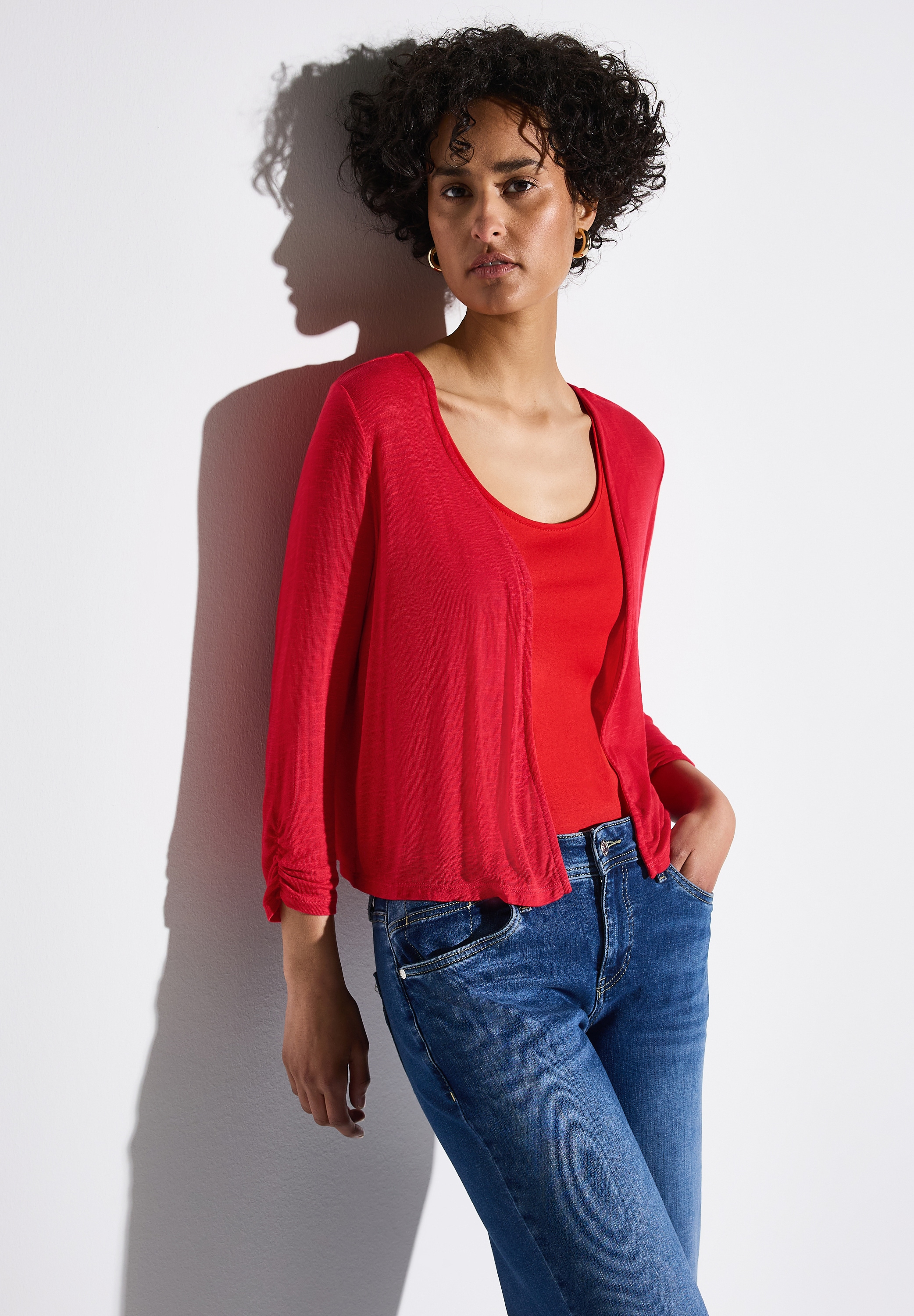 STREET ONE Shirtjacke »Style Suse«, mit Stretchanteil