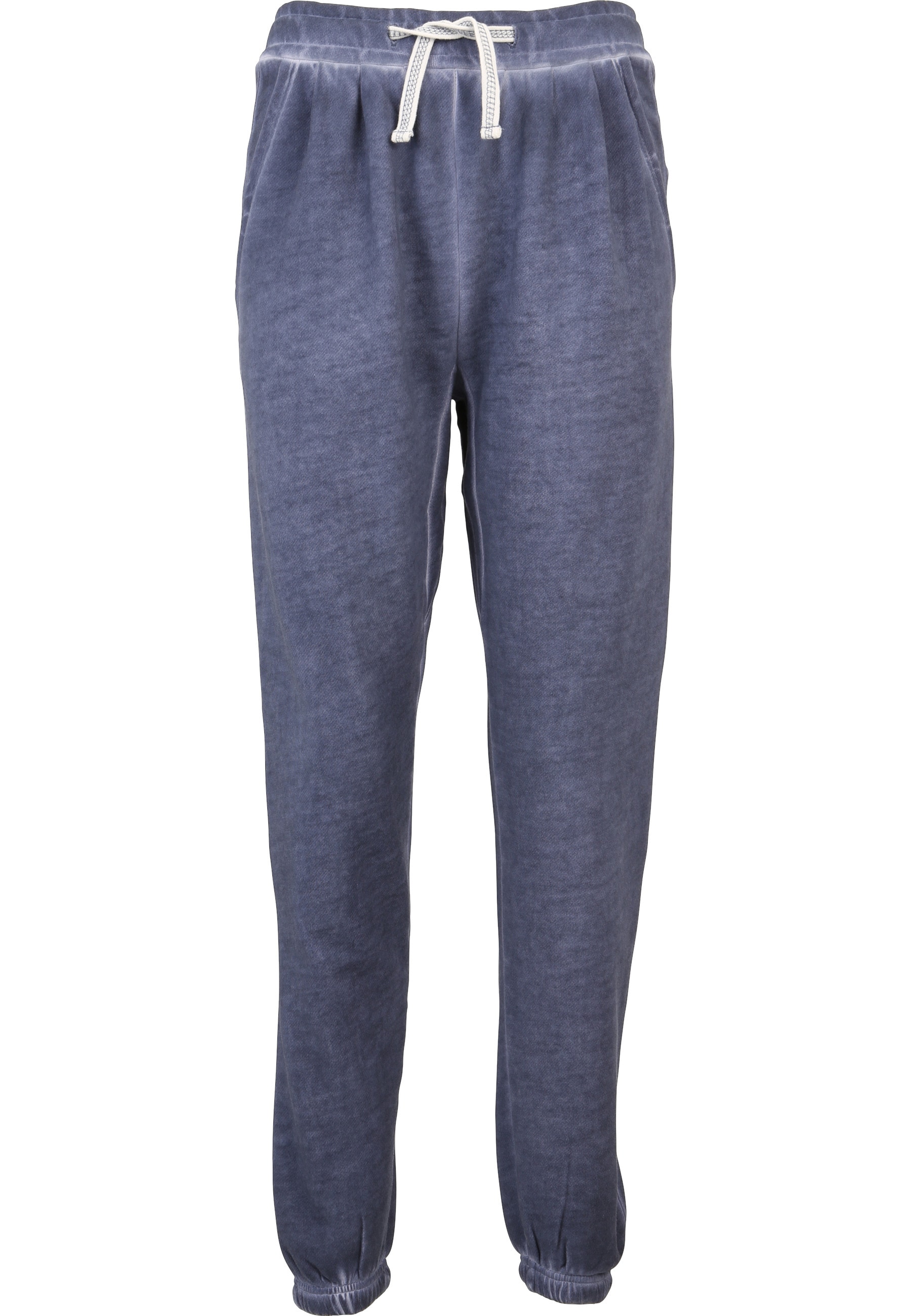 URBAN CLASSICS Stoffhose "Urban Classics Damen Ladies Spray Dye Sweatpant" günstig online kaufen