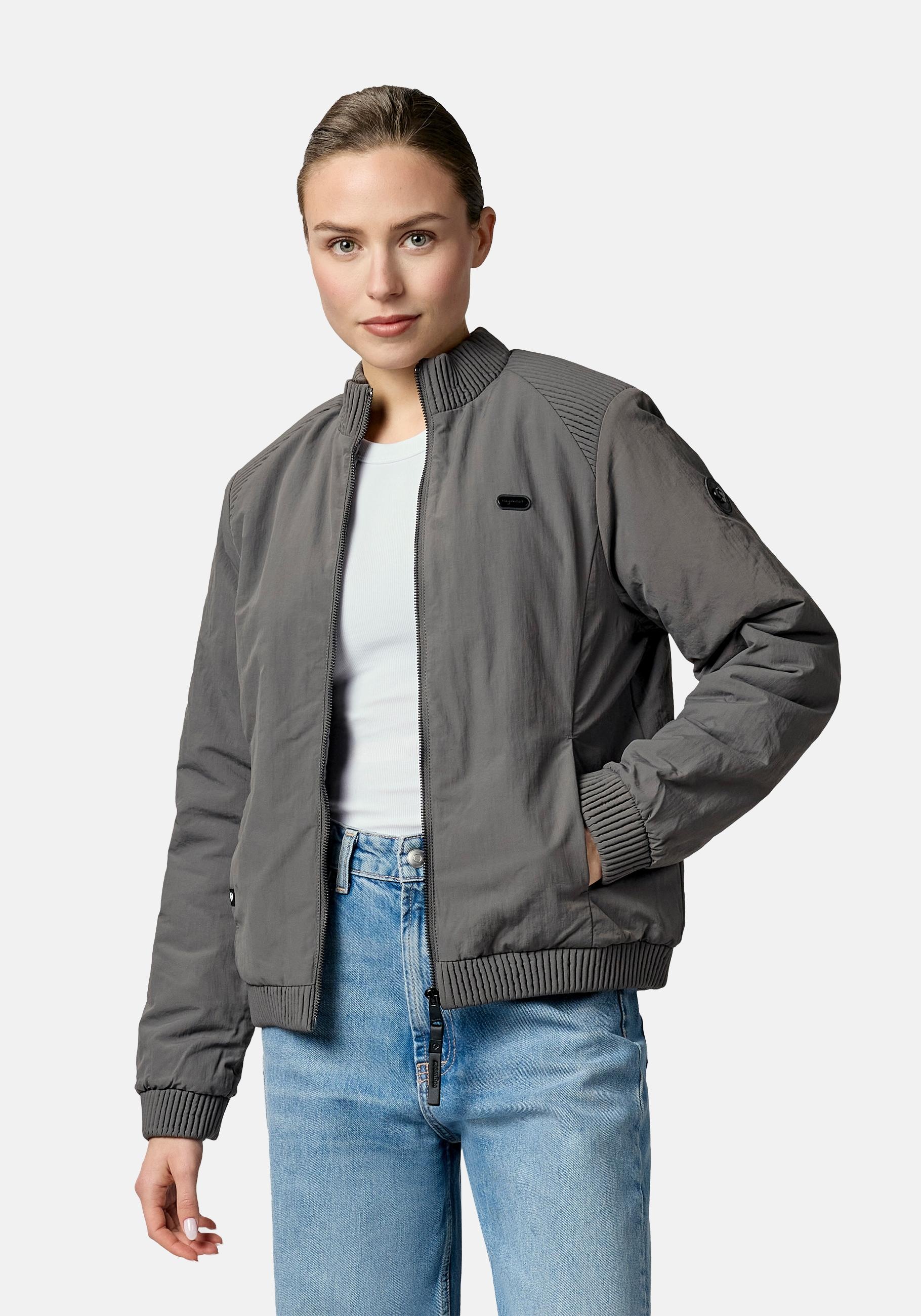 Ragwear Bomberjacke "Chenna Warm YOUMODO" ohne Kapuze Warme Pufferjacke mit elastischen Bündchen