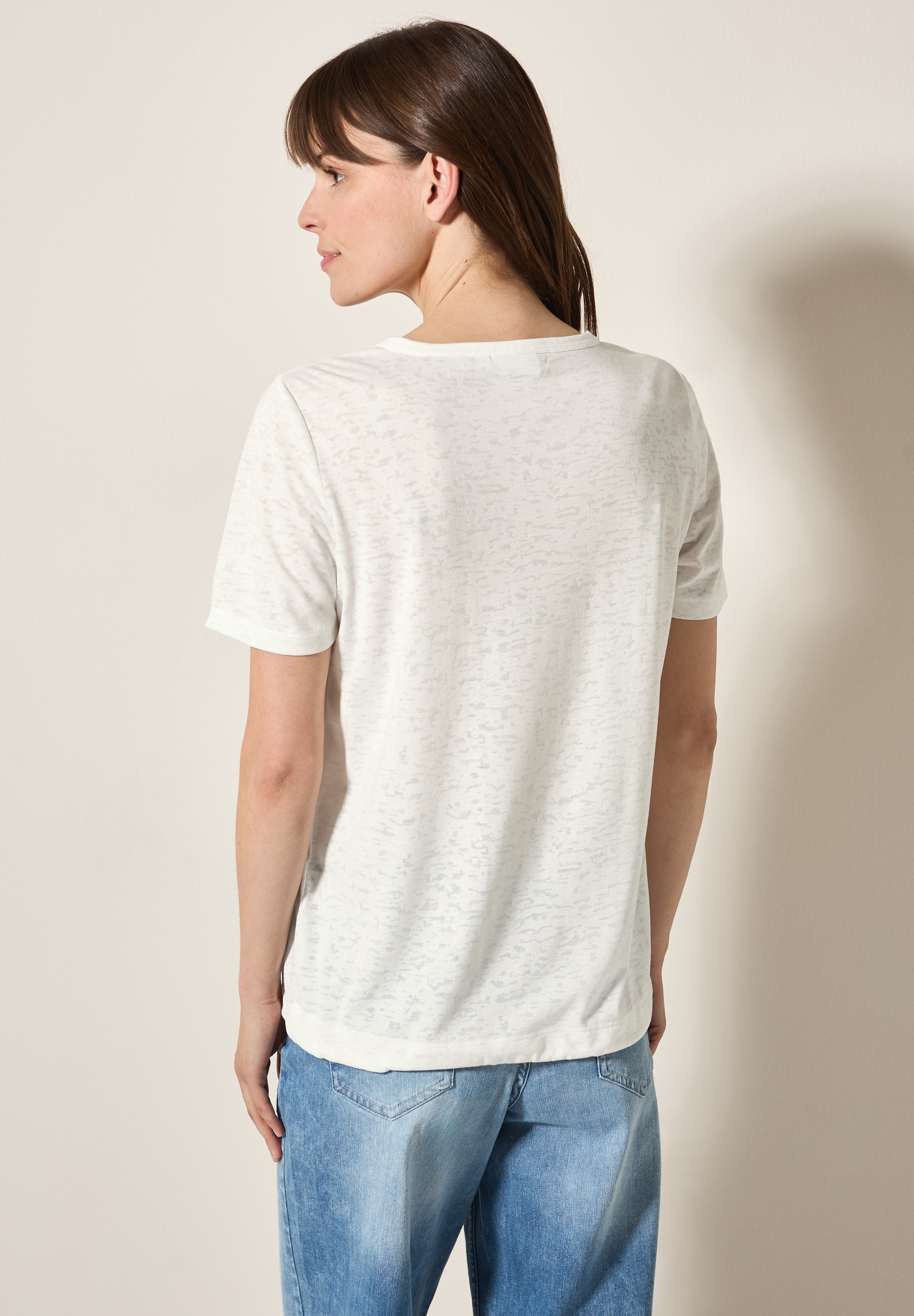 Cecil T-Shirt, mit Tunnelzug am Saum