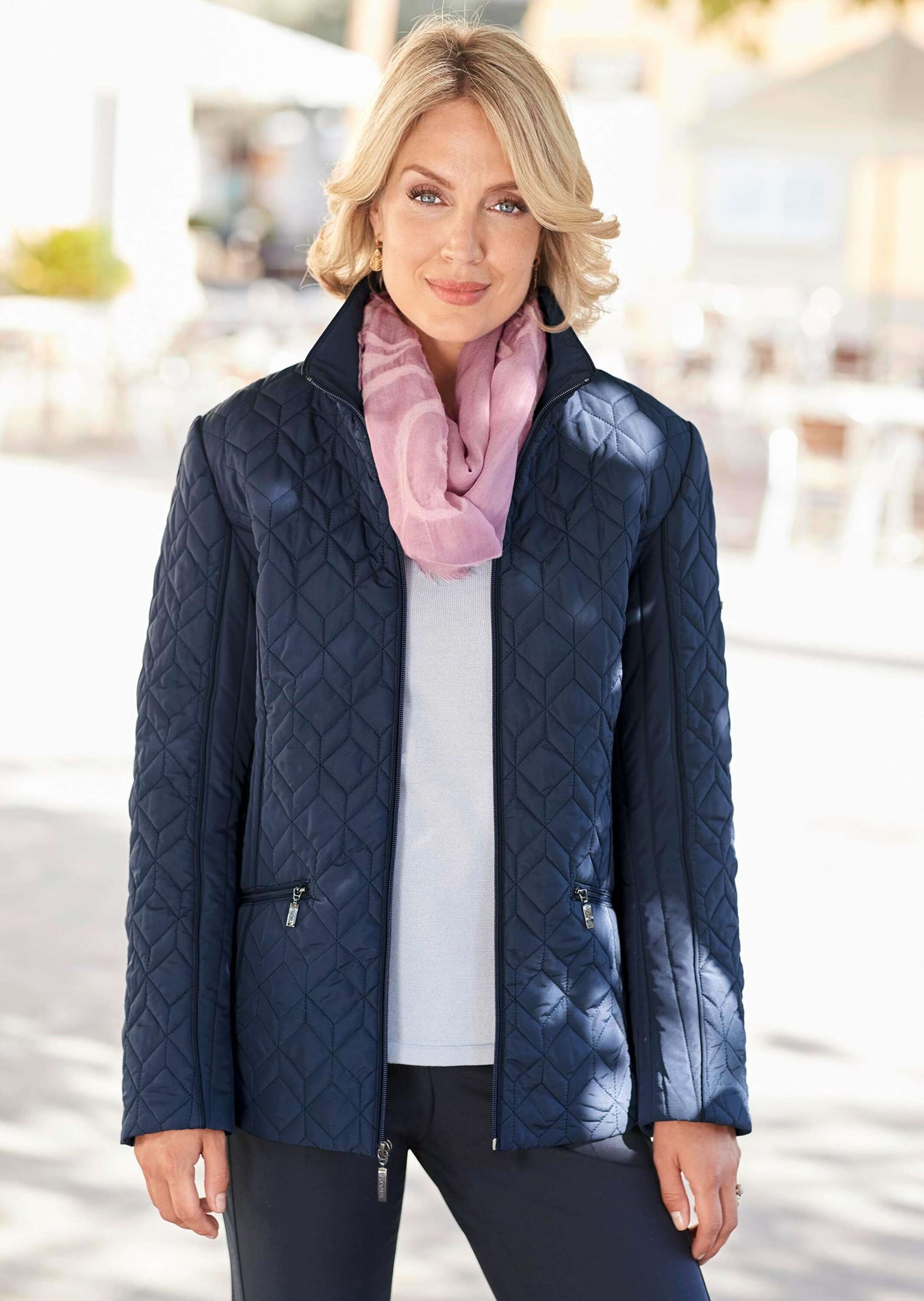 Thumbnail - GOLDNER Steppjacke "Leicht wattierte Steppjacke" Modern intepretierter Rautenstepp