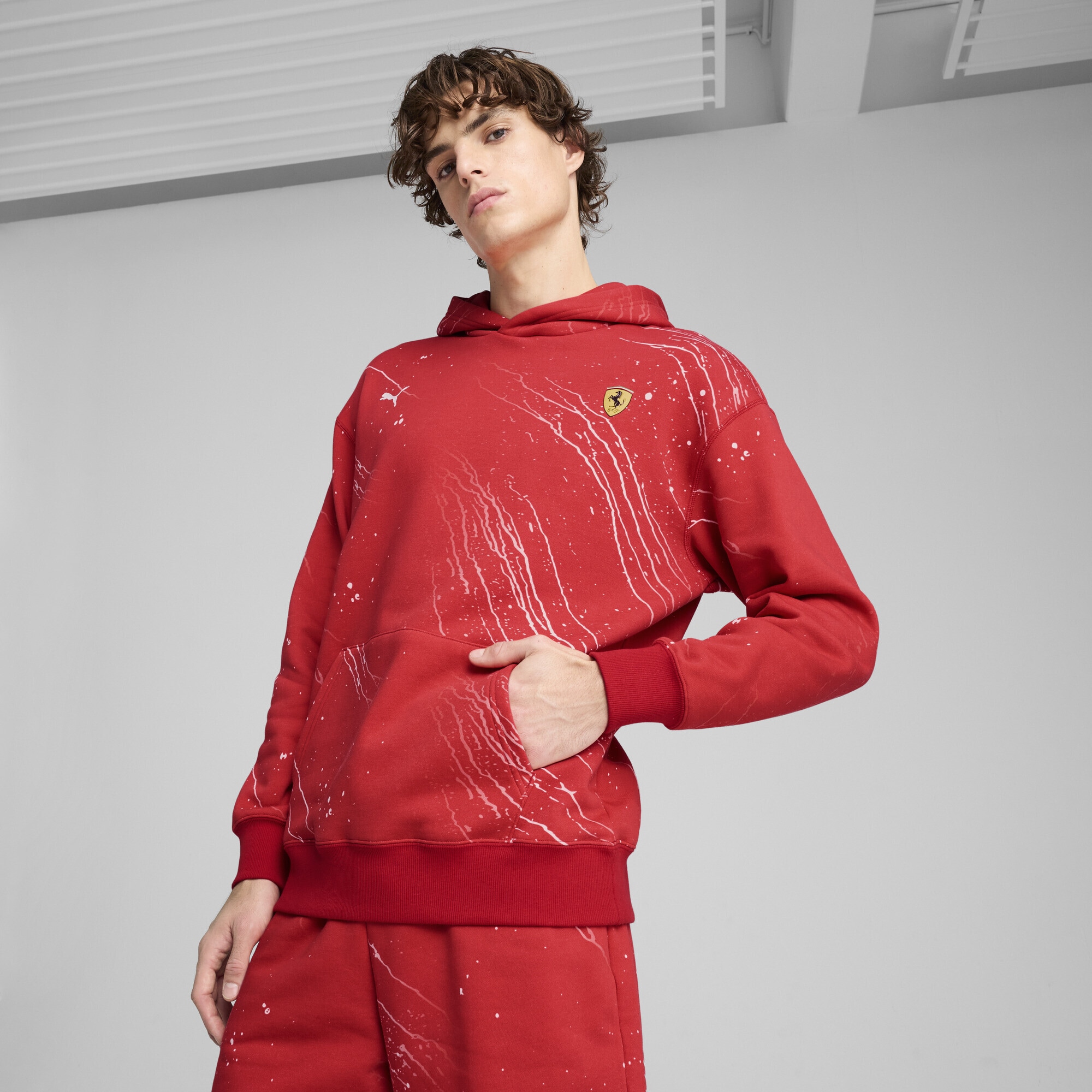 PUMA Hoodie »Scuderia Ferrari HP Race Colour Splash Hoodie Herren«