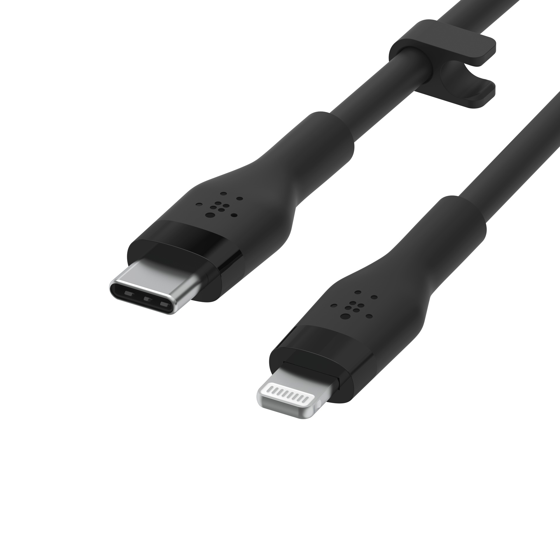 Belkin Lightningkabel »Flex Lightning/USB-C, MFi zertifiziert, 1m«, USB Typ C-Lightning, 100 cm
