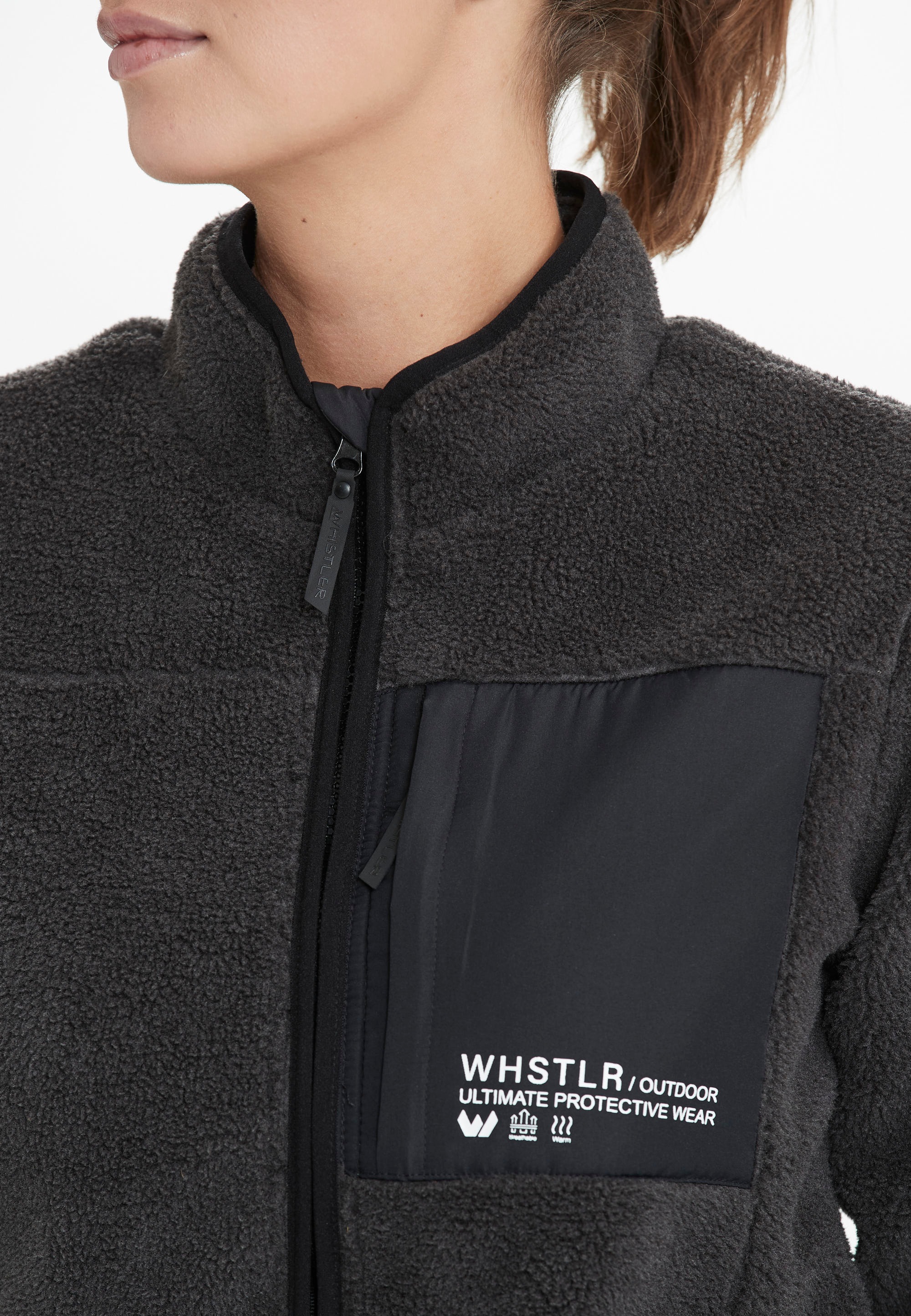 WHISTLER Fleecejacke »Sprocket«, mit Kontrast-Brusttasche