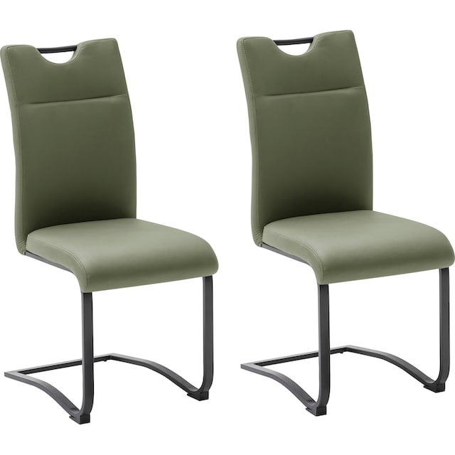 MCA furniture Esszimmerstuhl »Zapara«, Mikrofaserbezug, belastbar bis 120  kg mit Griffloch kaufen | BAUR