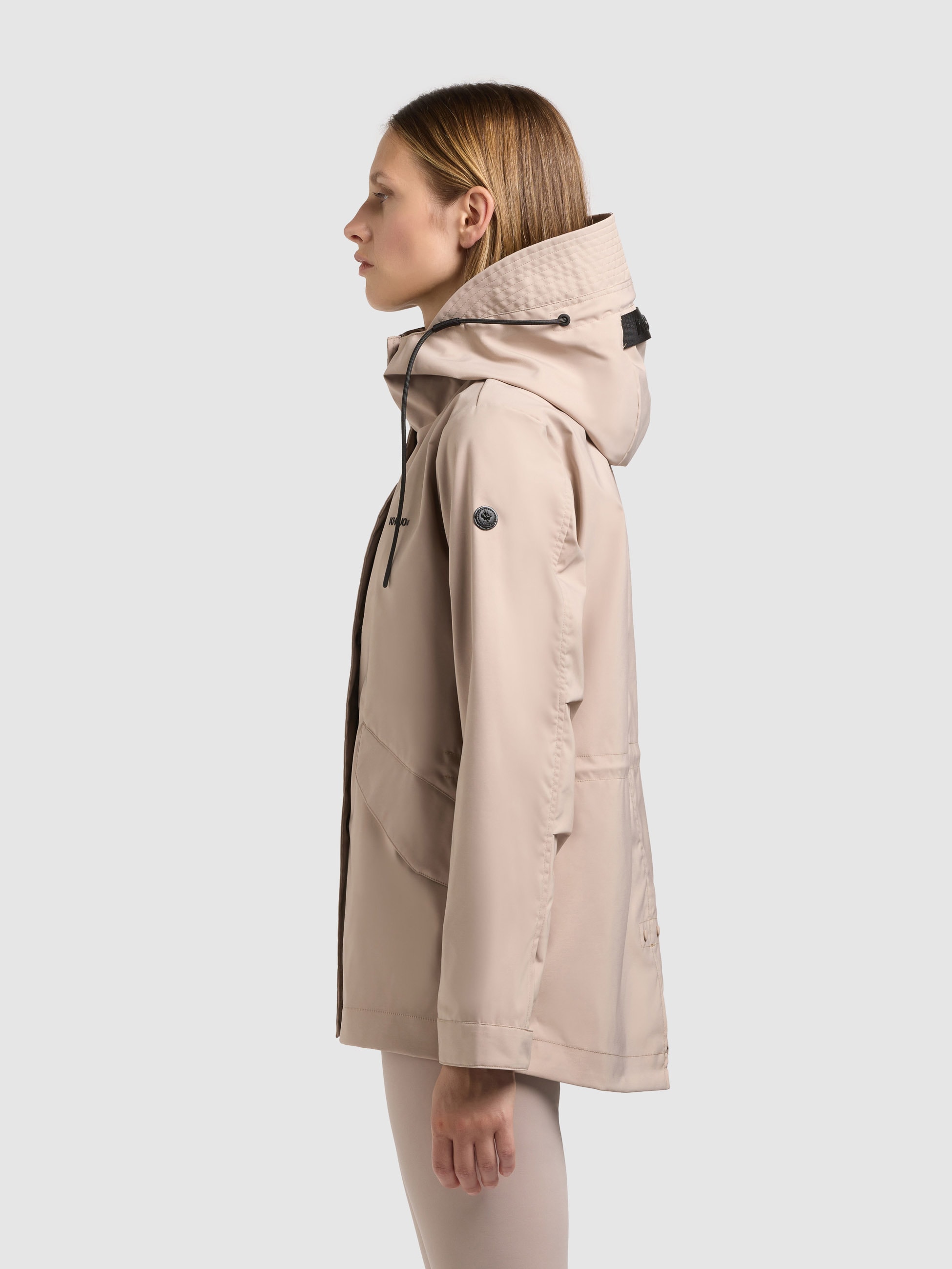 khujo Regenjacke »SANG2« mit Kapuze