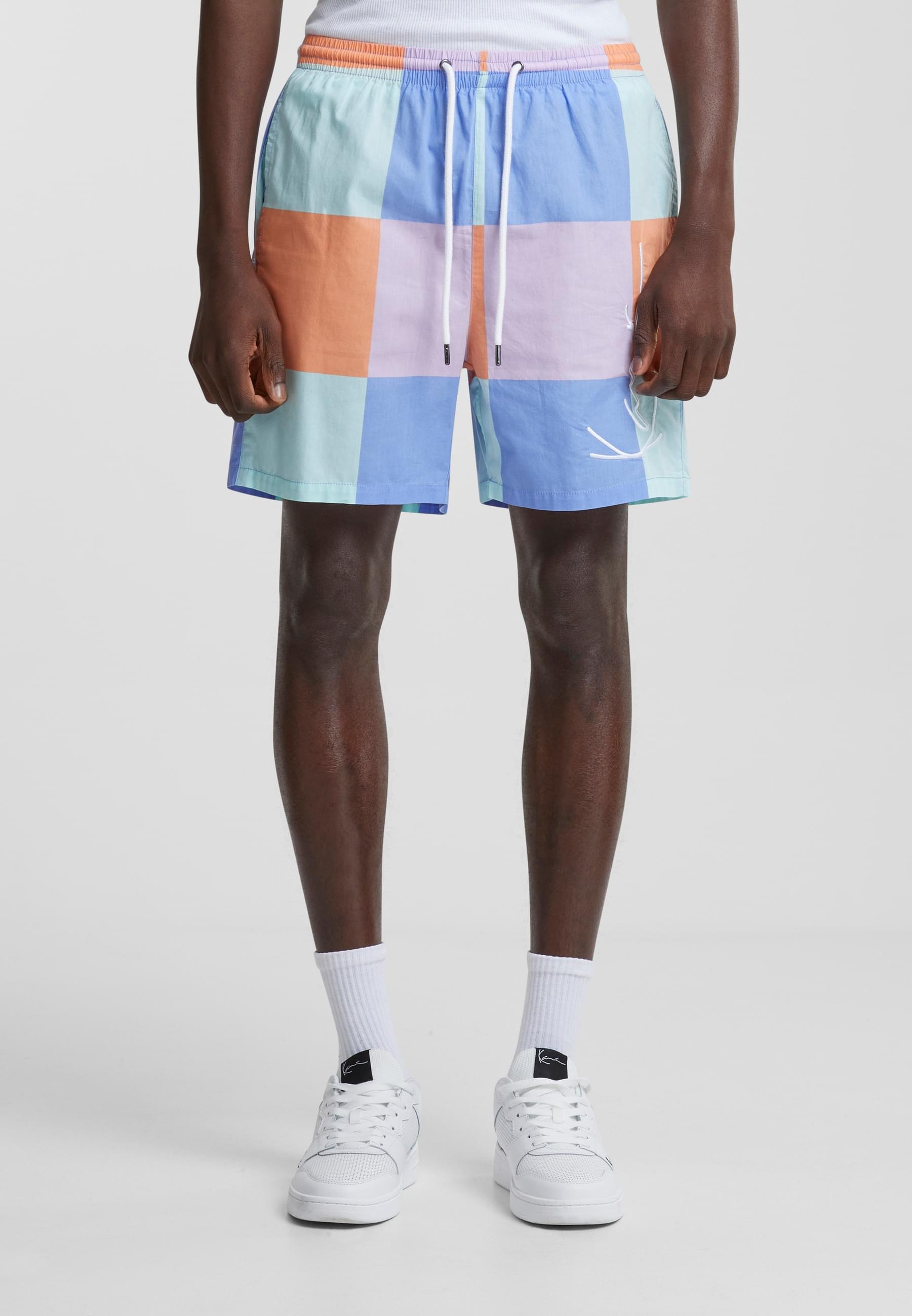 Karl Kani Shorts »Karl Kani Herren KKMQ22156MNT KK Signature Resort Shorts«, (1 tlg.)