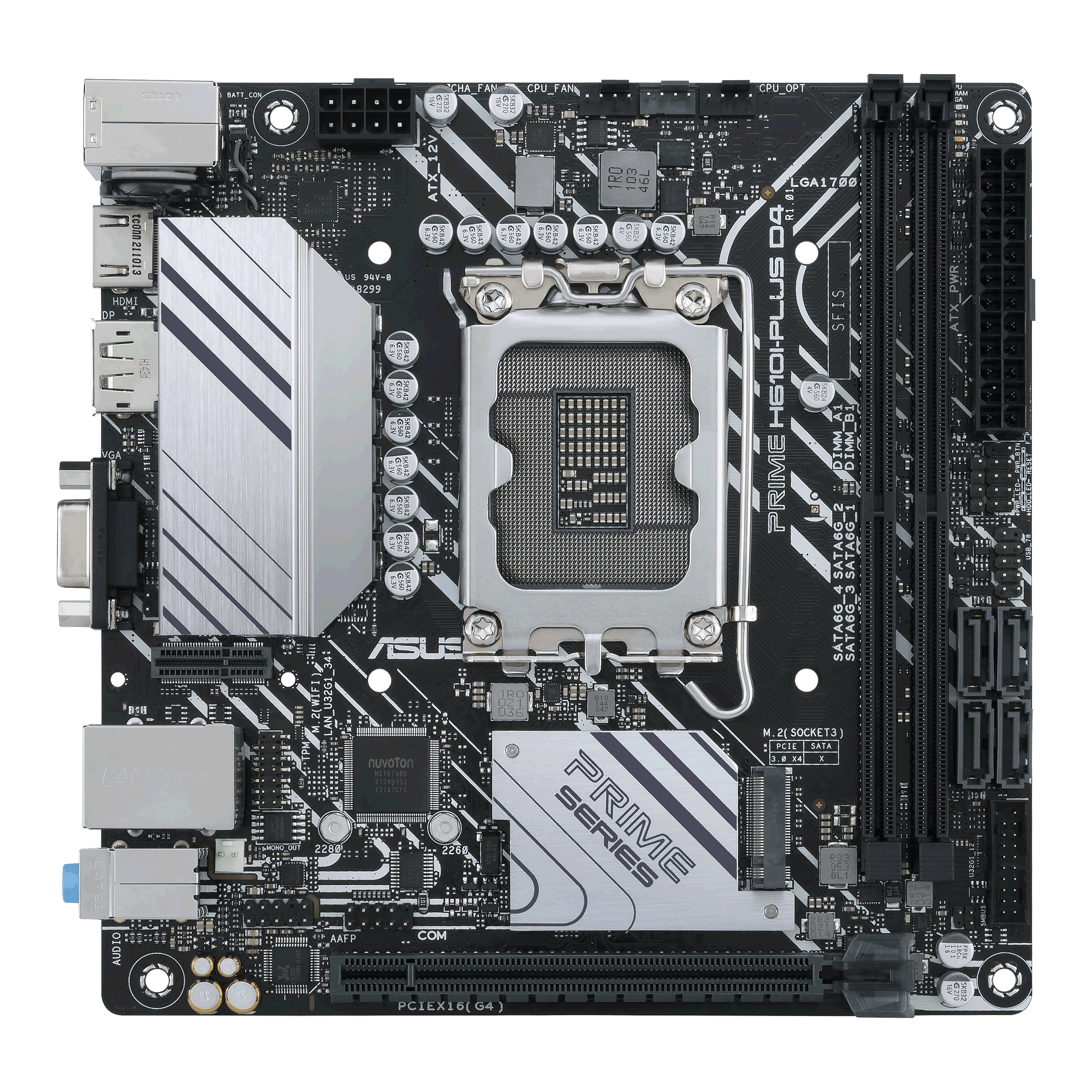 Mainboard »PRIME H610I-PLUS D4-CSM«