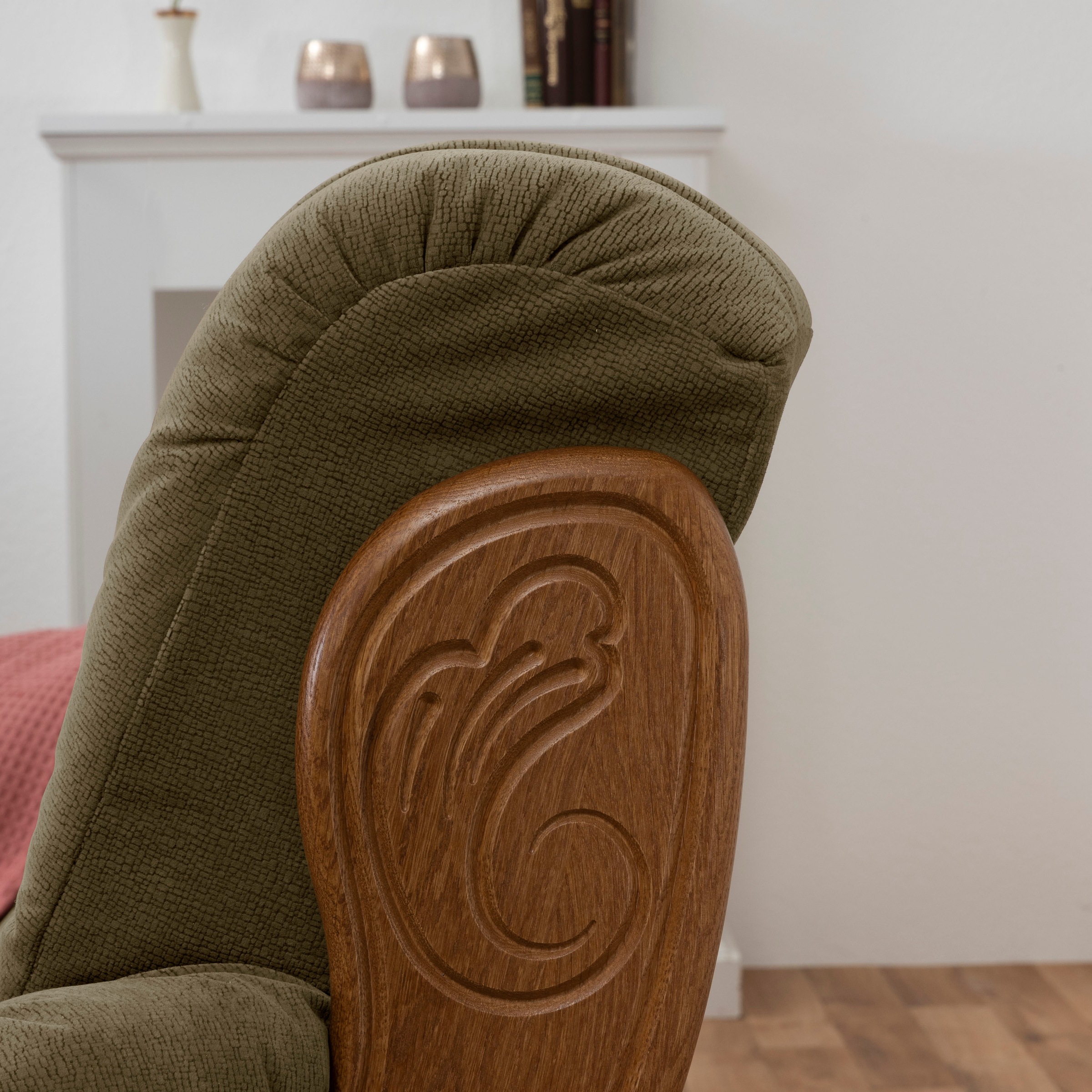 Max Winzer® 2-Sitzer »Texas«, mit dekorativem Holzgestell, Breite 147 cm