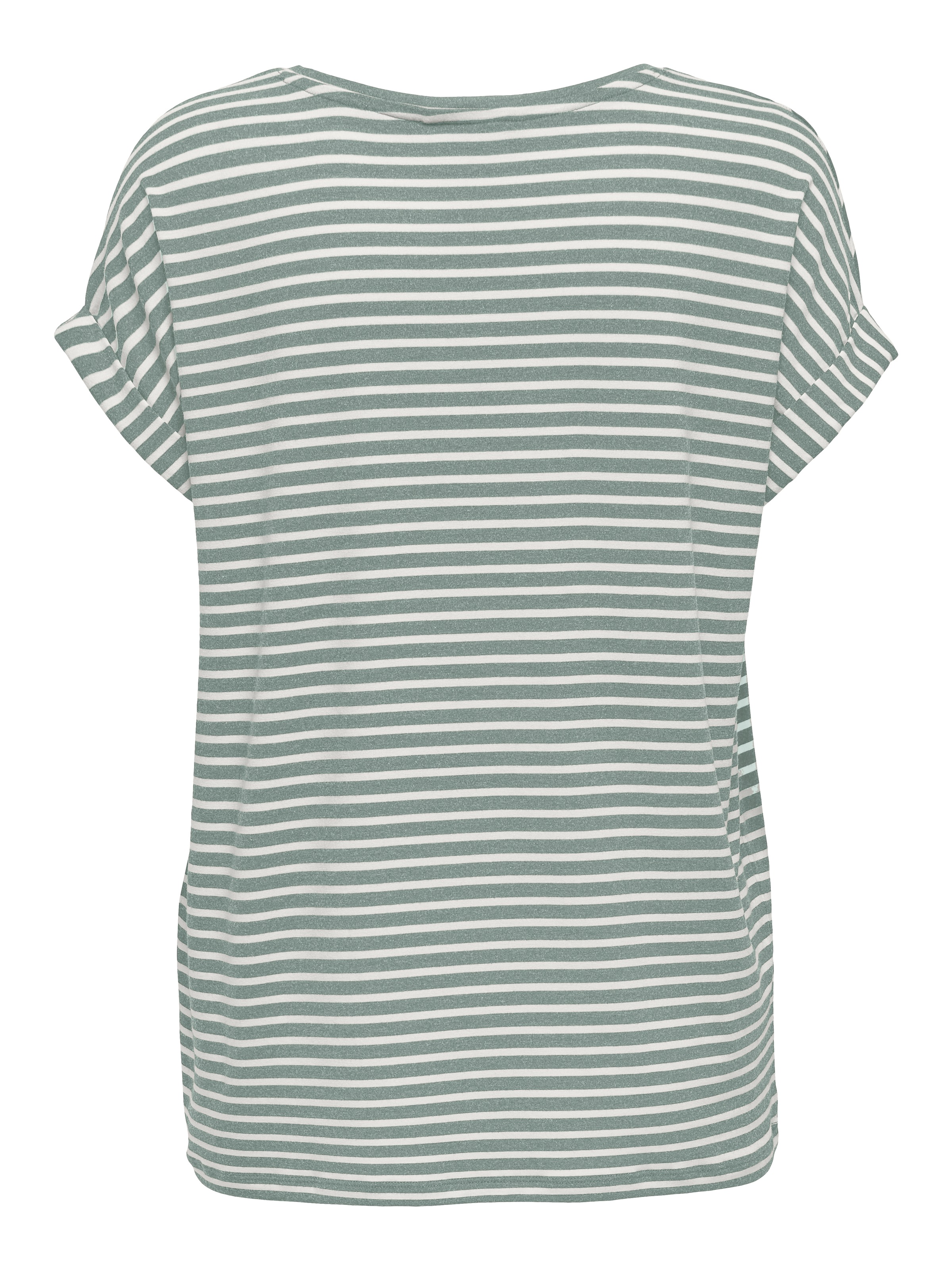 ONLY CARMAKOMA Kurzarmshirt "CARMOSTER STRIPE S/S O-NECK TOP JRS NOOS" günstig online kaufen