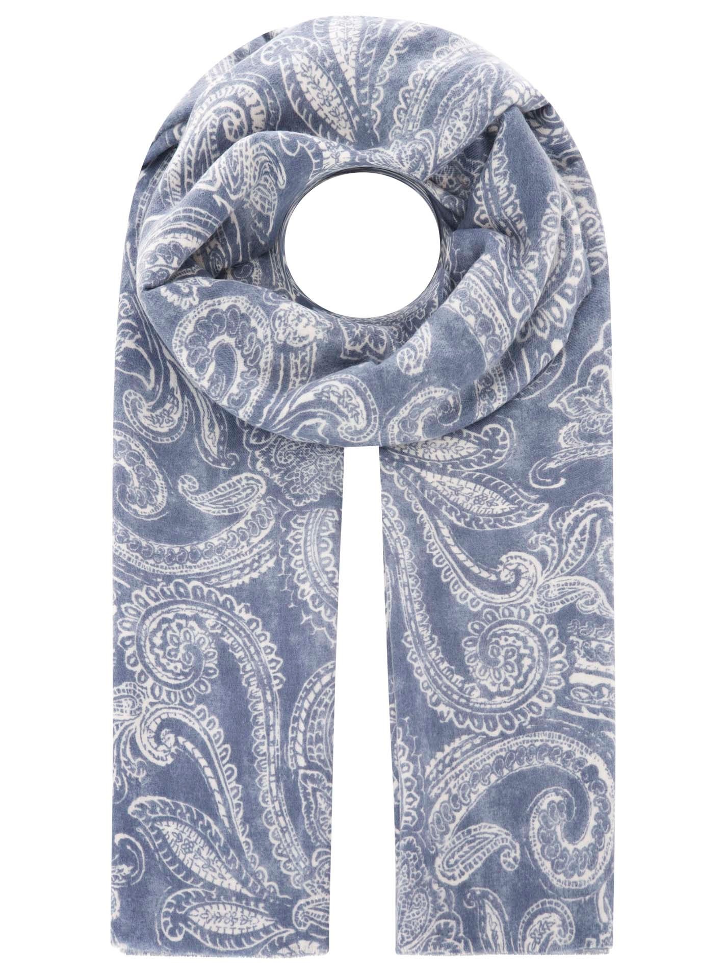 Zwillingsherz Schal ""Classic Paisley"" anschmiegsam, zeitloses Paisleymust günstig online kaufen