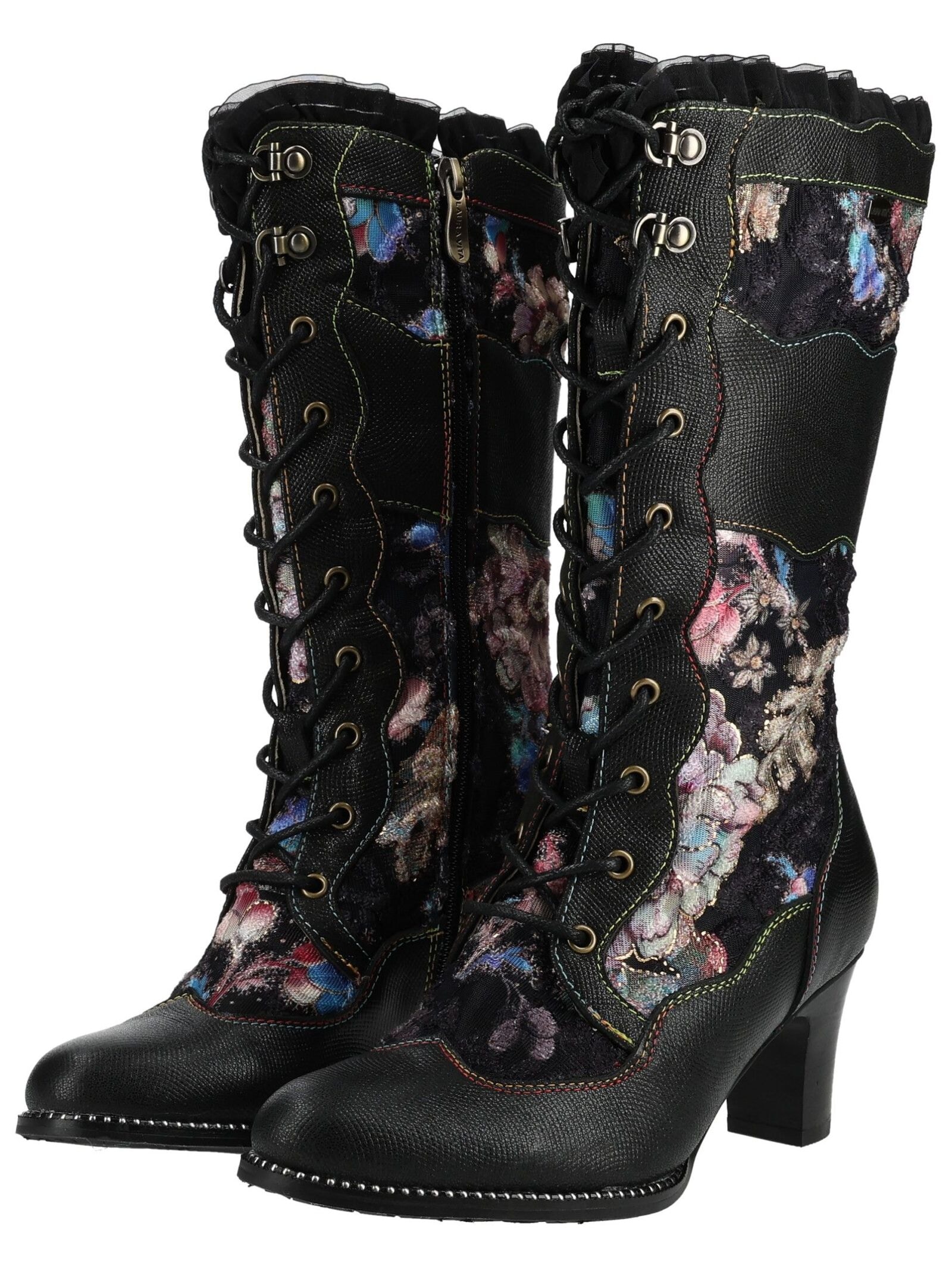 LAURA VITA Schnürstiefel »LAURA VITA Stiefel Leder/Textil«