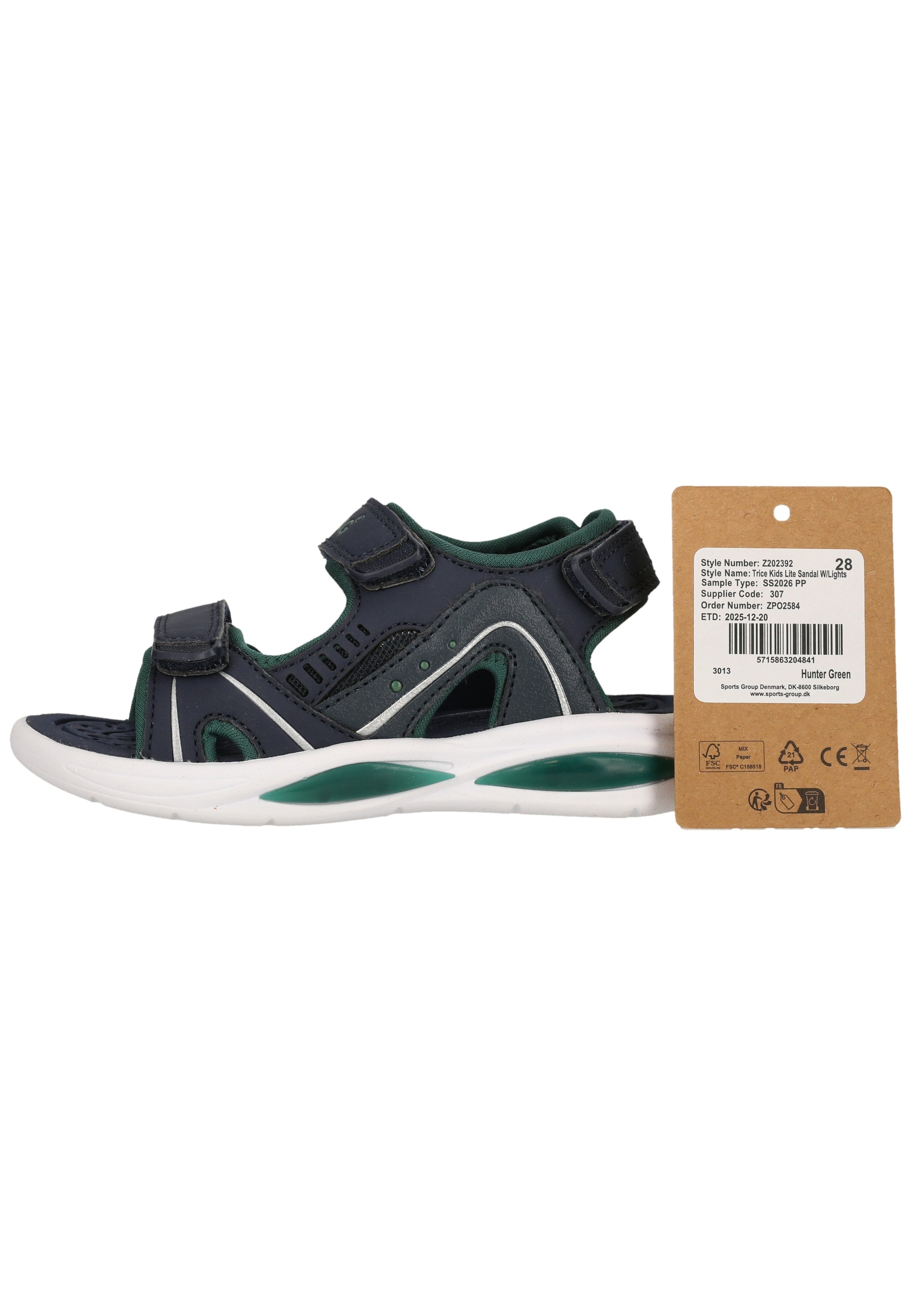 ZIGZAG Sandale »Trice«  mit blinkender Leucht-LED-Sohle