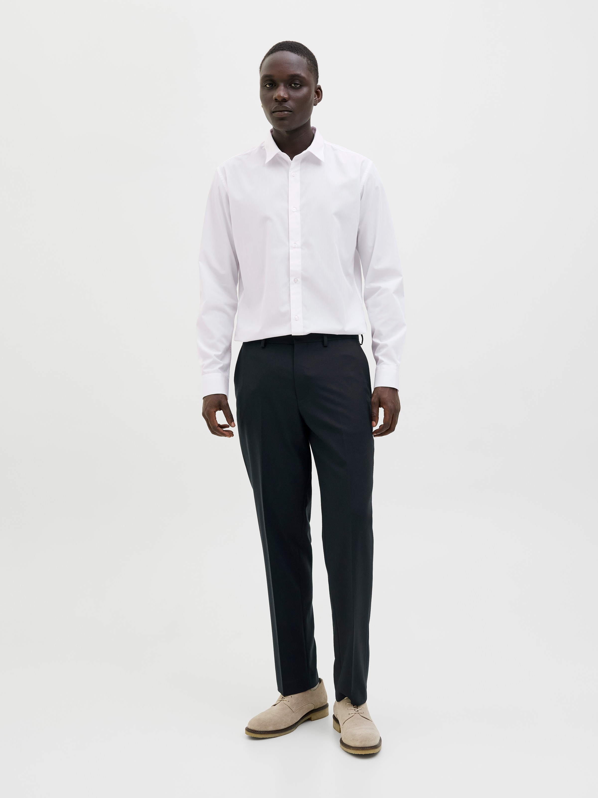 Jack & Jones Langarmhemd »JJJOE SHIRT LS 2 PACK MP«