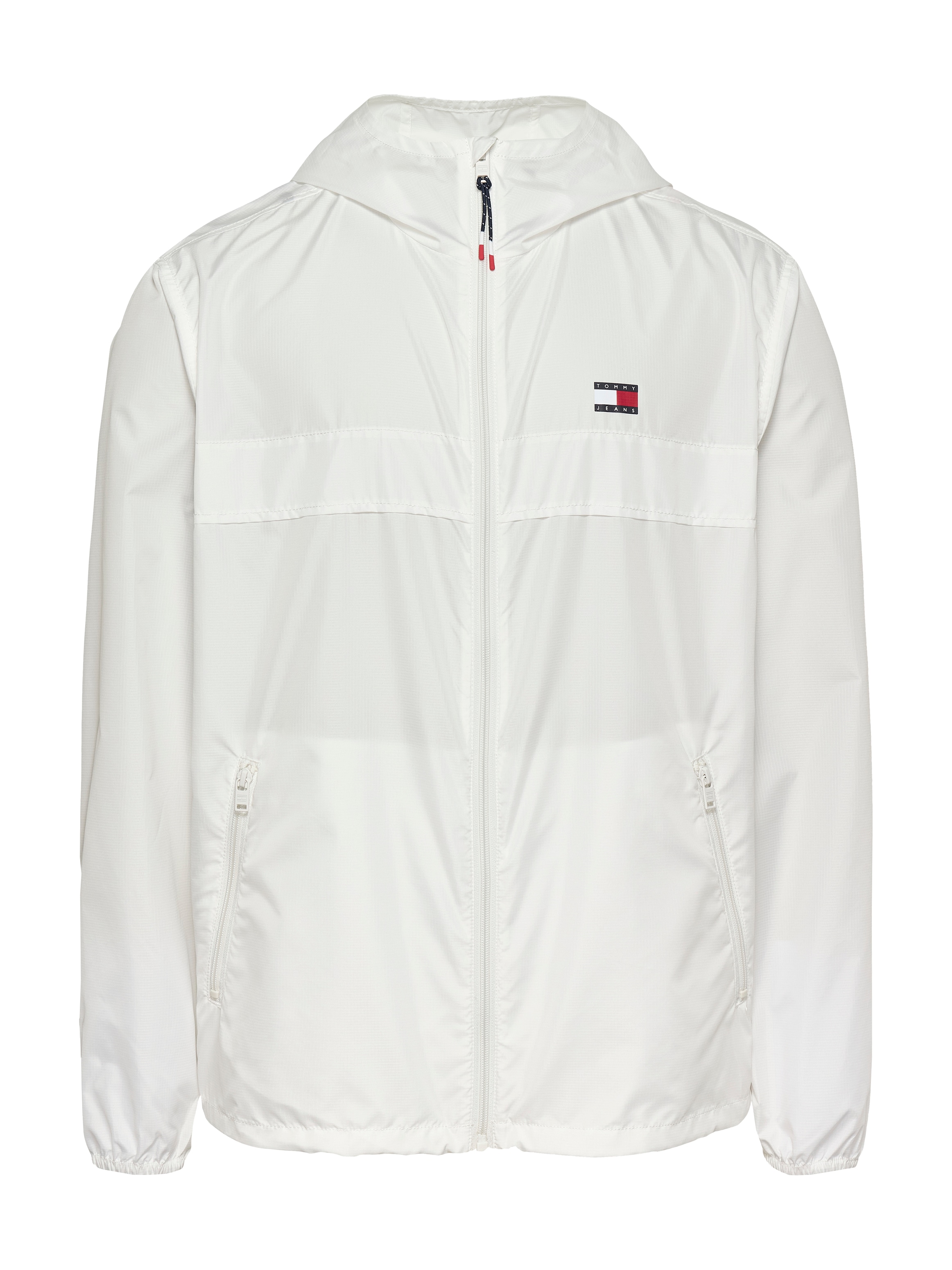 Tommy Jeans Outdoorjacke »TJM LW CHICAGO JACKET«, mit Kapuze, mit Logoprägung