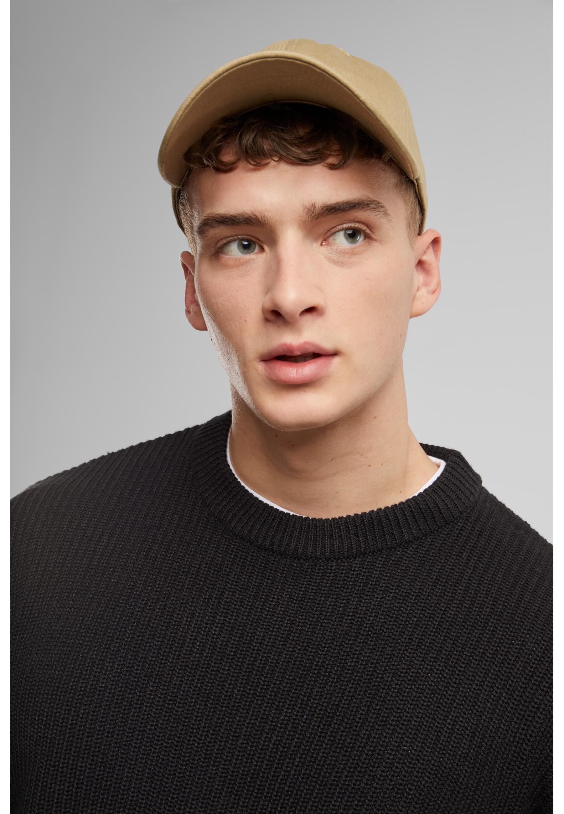 URBAN CLASSICS Rundhalspullover »Urban Classics Rib Basic Sweater«, (1 tlg.)