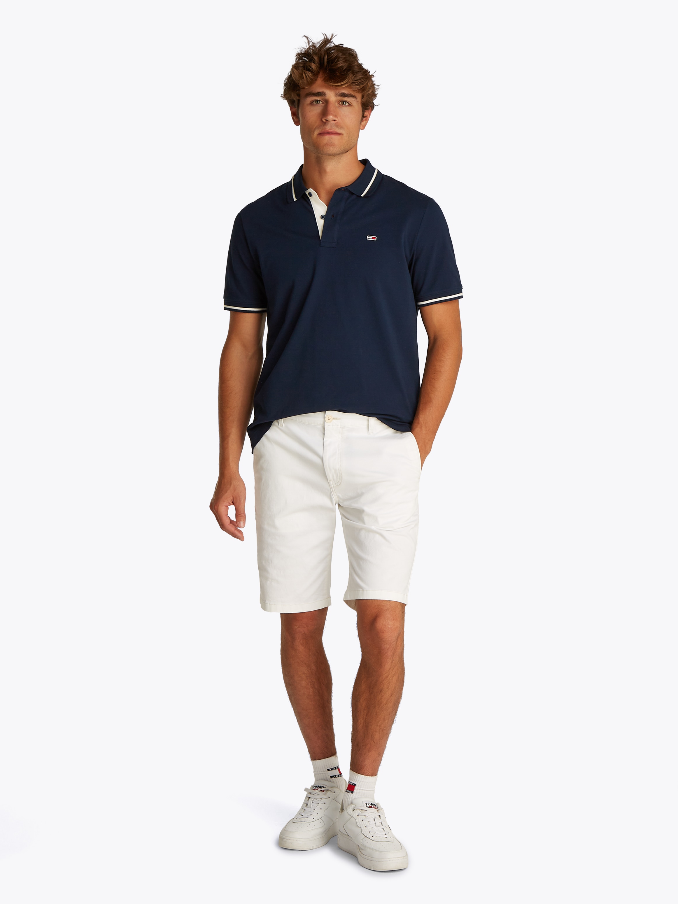 Tommy Jeans Poloshirt »TJM REG TIPPED POLO«, mit Streifendetails