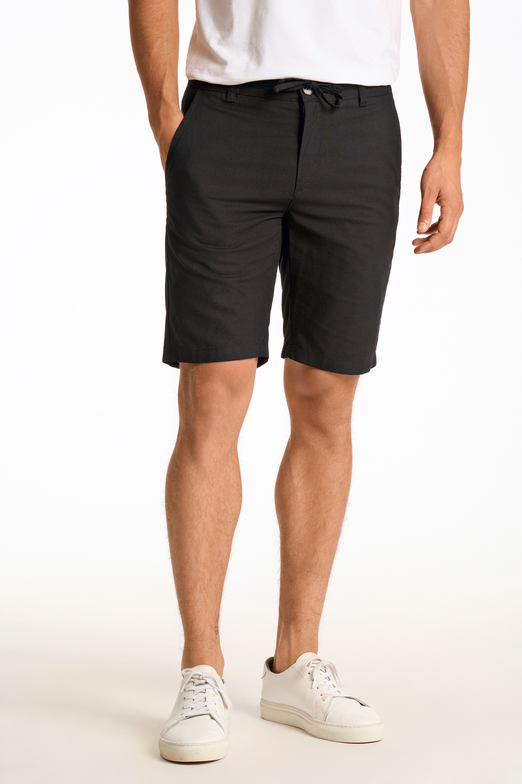 LINDBERGH Chinoshorts, mit Leinen günstig online kaufen