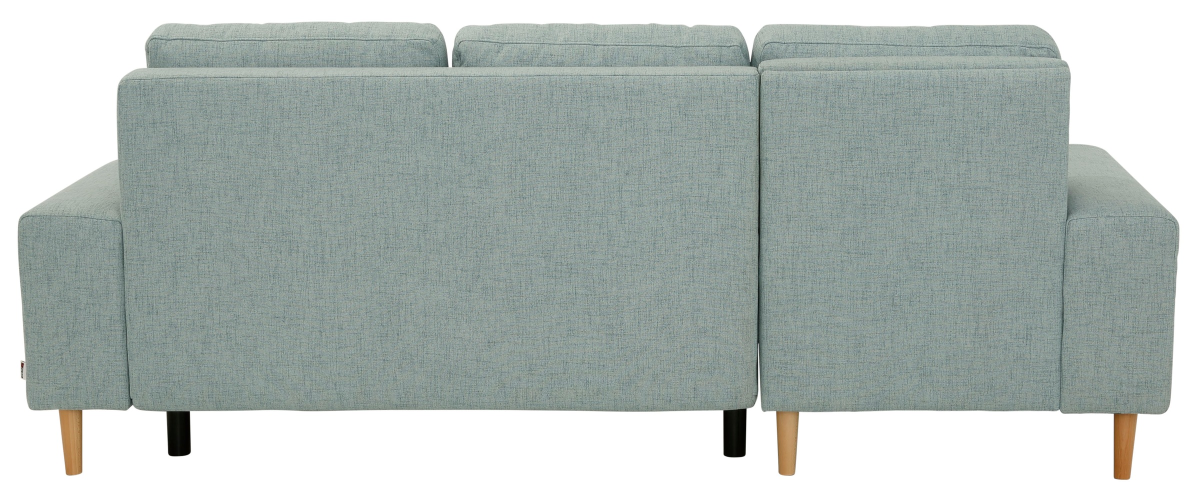 Ecksofa HOME AFFAIRE "Samu L-Form", grün (mint), B:235cm H:93cm T:160cm, Microfaser PRIMABELLE (100% Polyester);Samtoptik (100% Polyester);Struktur fein (100% Polyester), Sofas, Ecksofa, wahlweise mit Bettfunktion und Bettkasten 6