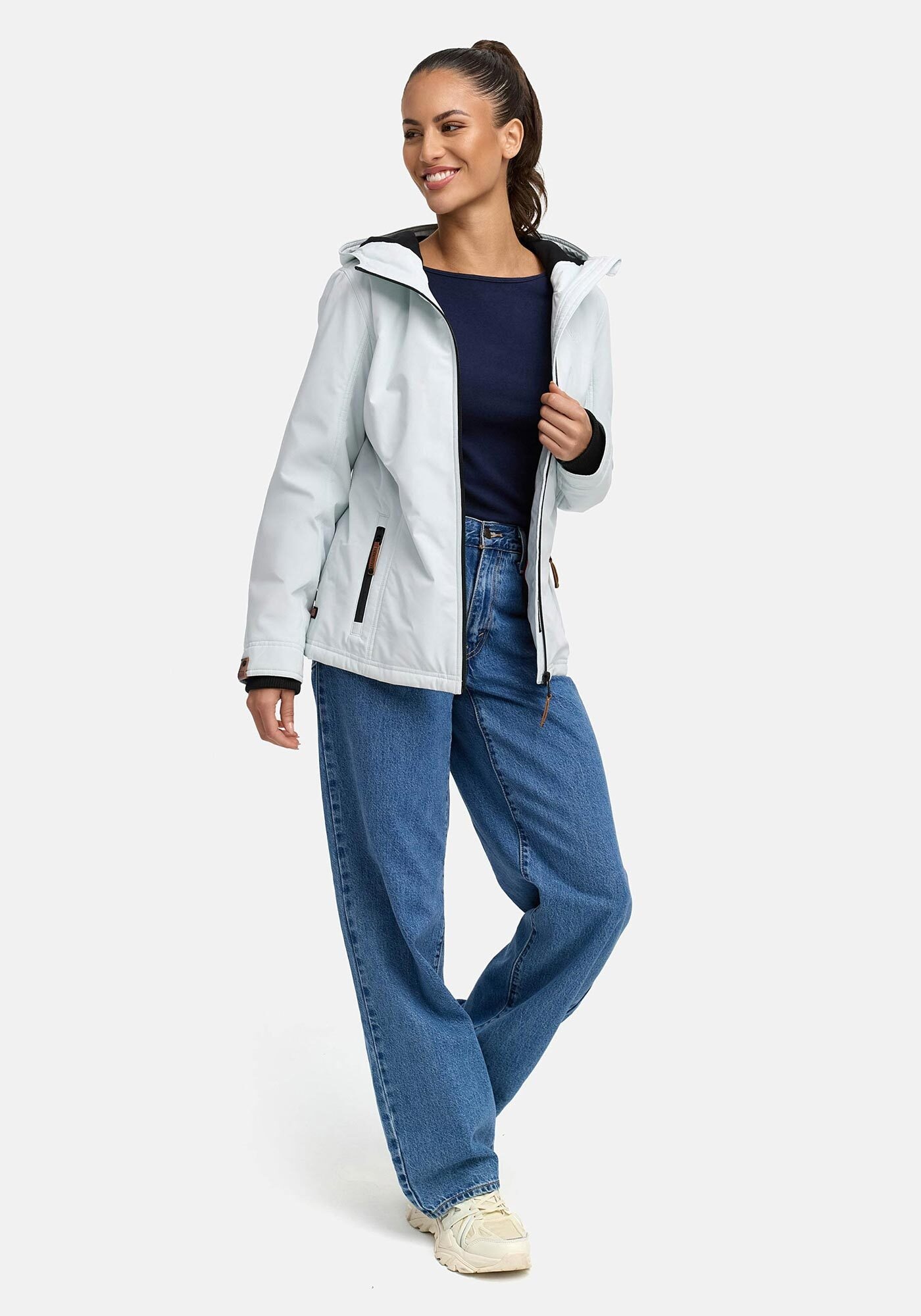 Marikoo Outdoorjacke »Brombeere«, sportliche Übergangsjacke mit Kapuze