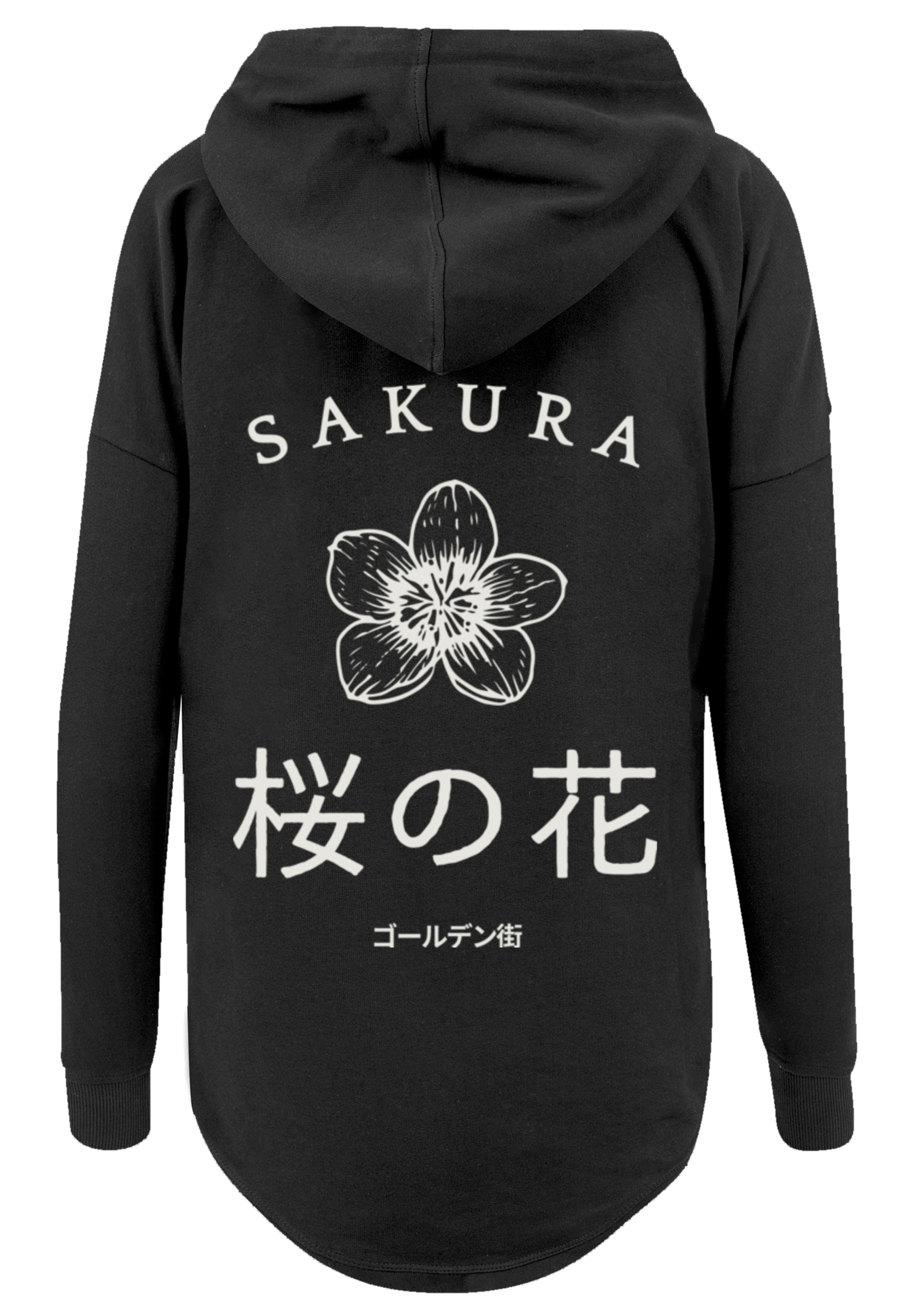 F4NT4STIC Kapuzenpullover »Kirschblüten Golden Gai«, Print