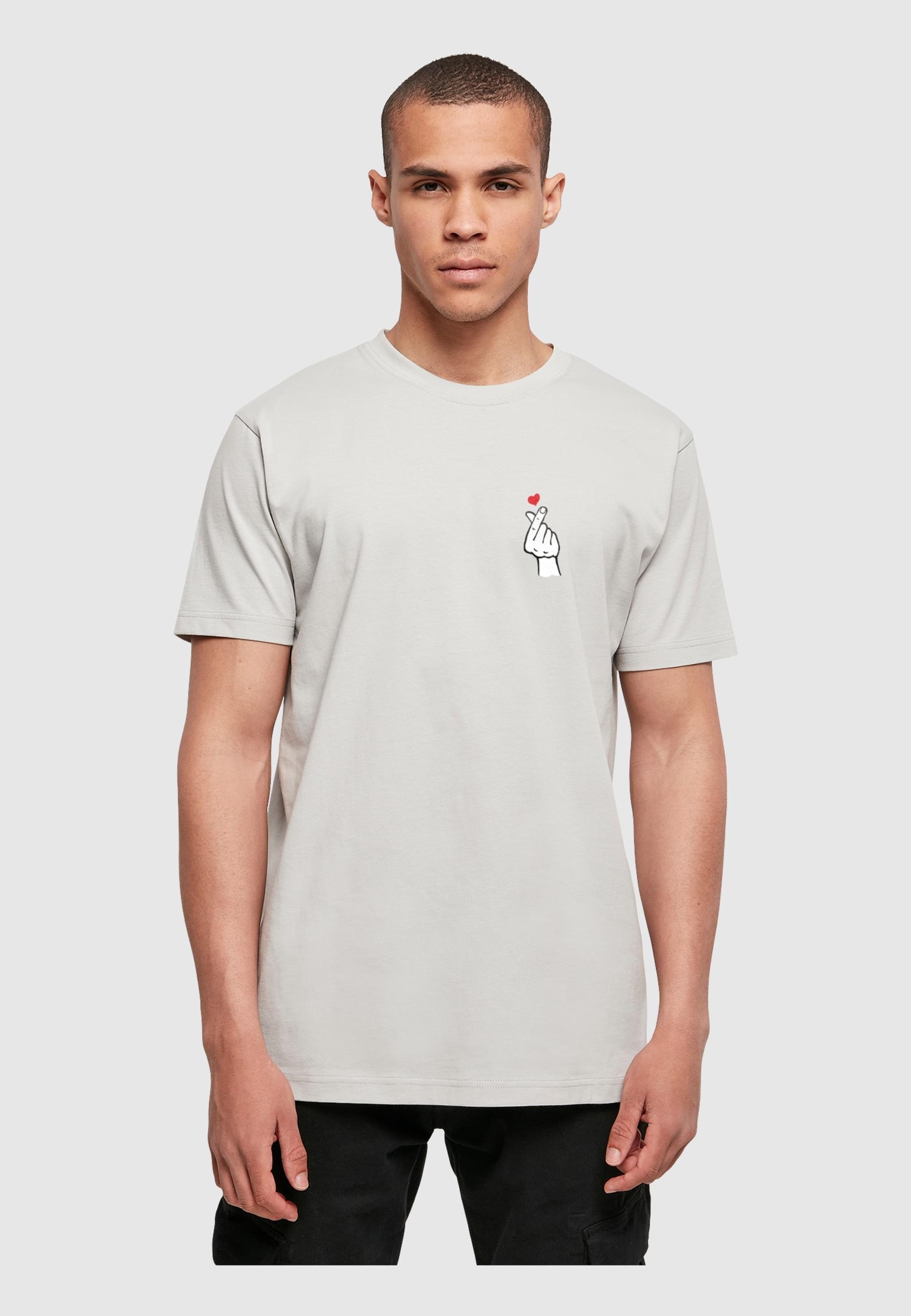 MisterTee T-Shirt "MisterTee Herren Love Sign Tee 2.0", (1 tlg.) günstig online kaufen