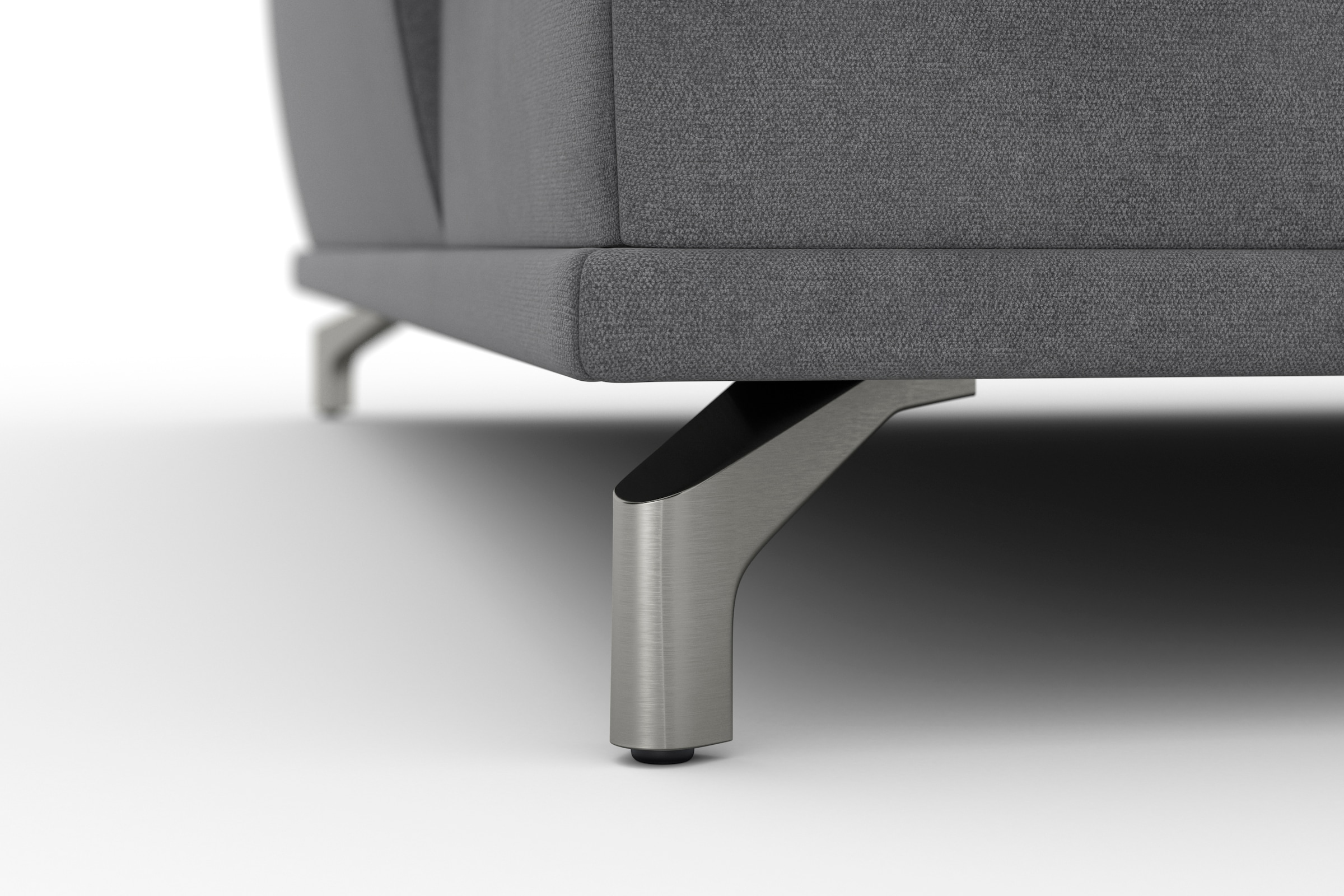 sit&more Wohnlandschaft »Cabrio U-Form, mit Sitztiefenverstellung, Arm- und Kopfteilverstellung«, 3 Nierenkissen, Federkern, optional Bettfunktion und Stauraum