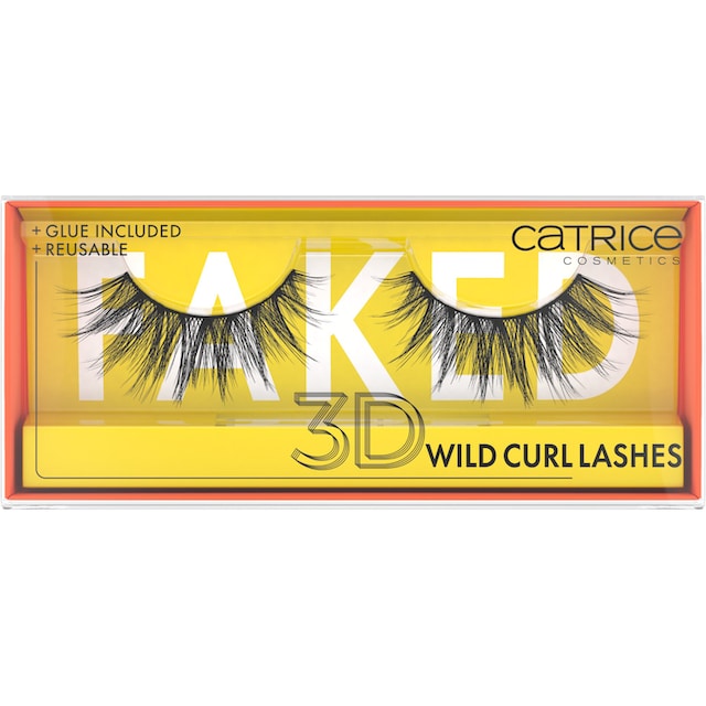 Catrice Bandwimpern »Faked 3D Wild Curl Lashes«, (Set, 3 tlg.) | BAUR