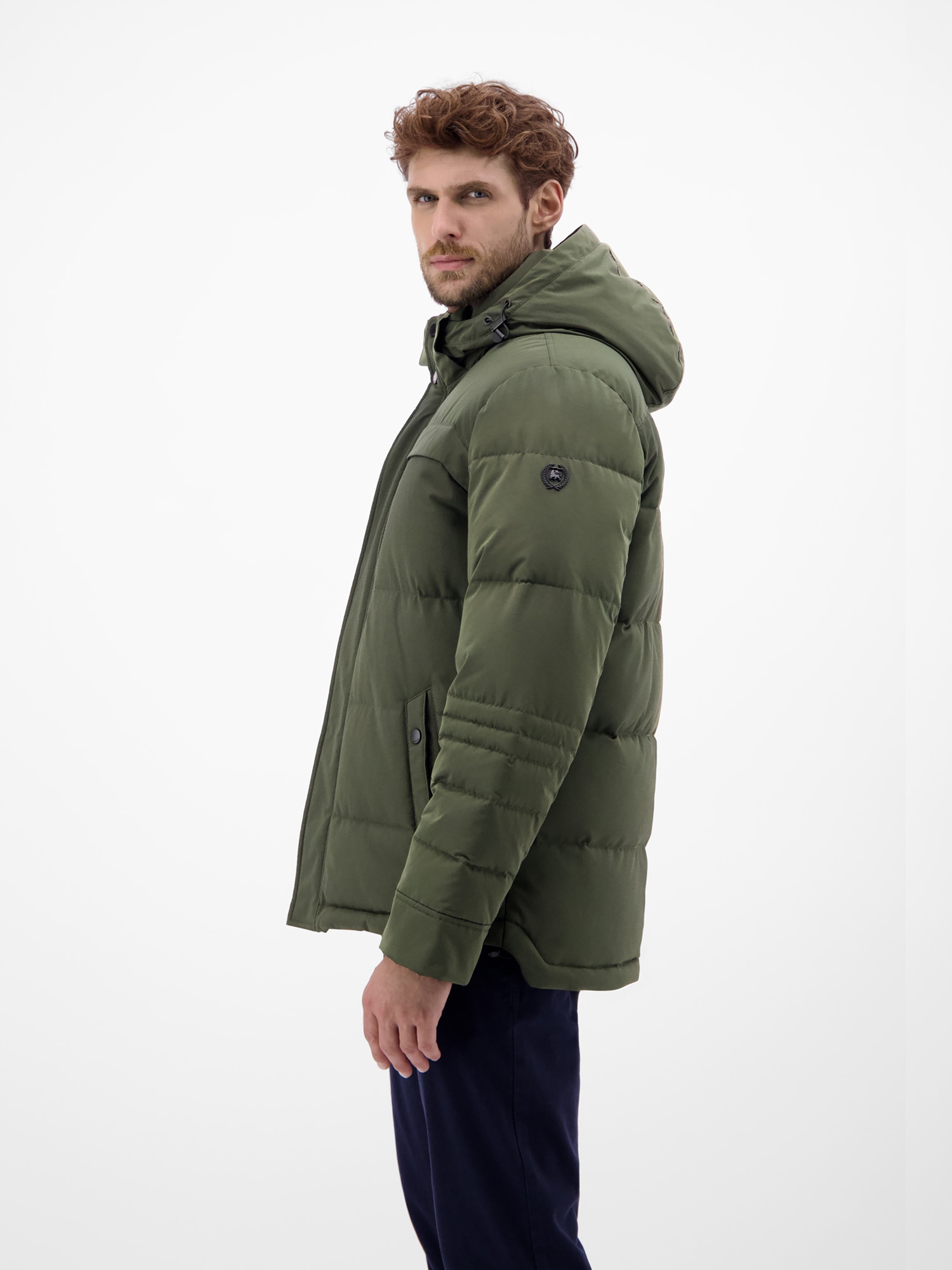 LERROS Steppjacke »LERROS Funktionale Steppjacke für Herren«, mit Kapuze, Wind_Atmung