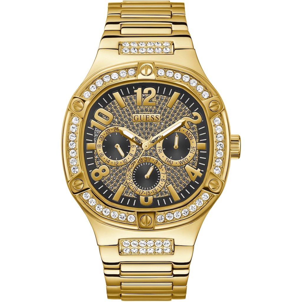 Guess Multifunktionsuhr »GW0576G2«, Armbanduhr, Quarzuhr, Herrenuhr