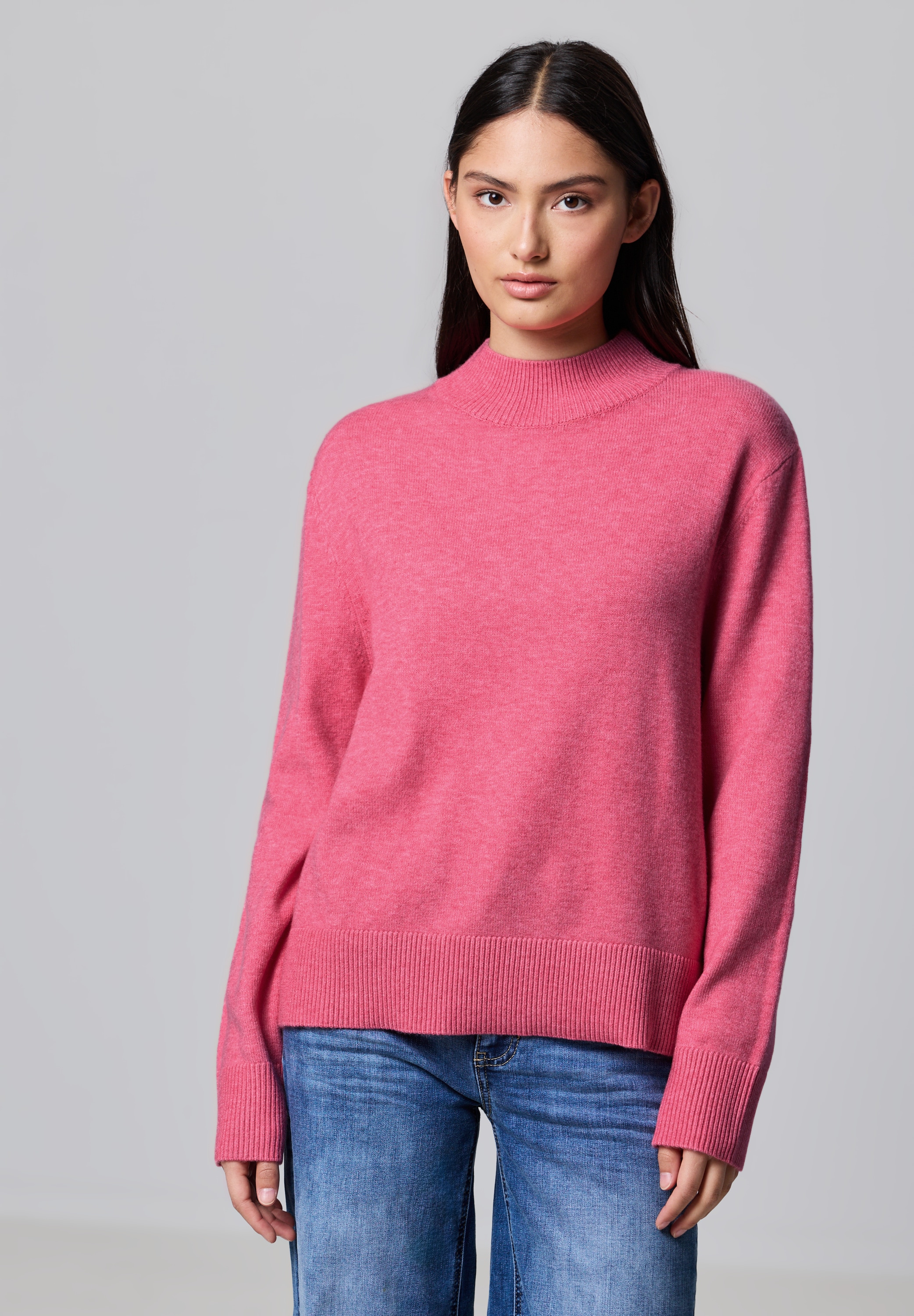 STREET ONE STUDIO Strickpullover Feinstrick