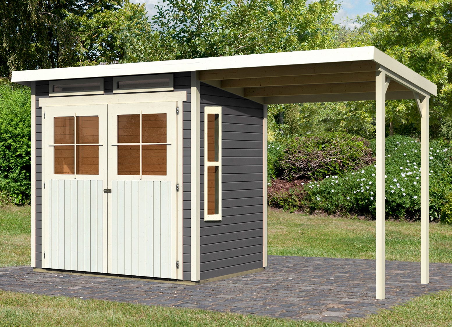Karibu Gartenhaus "Falkensee 2" günstig online kaufen